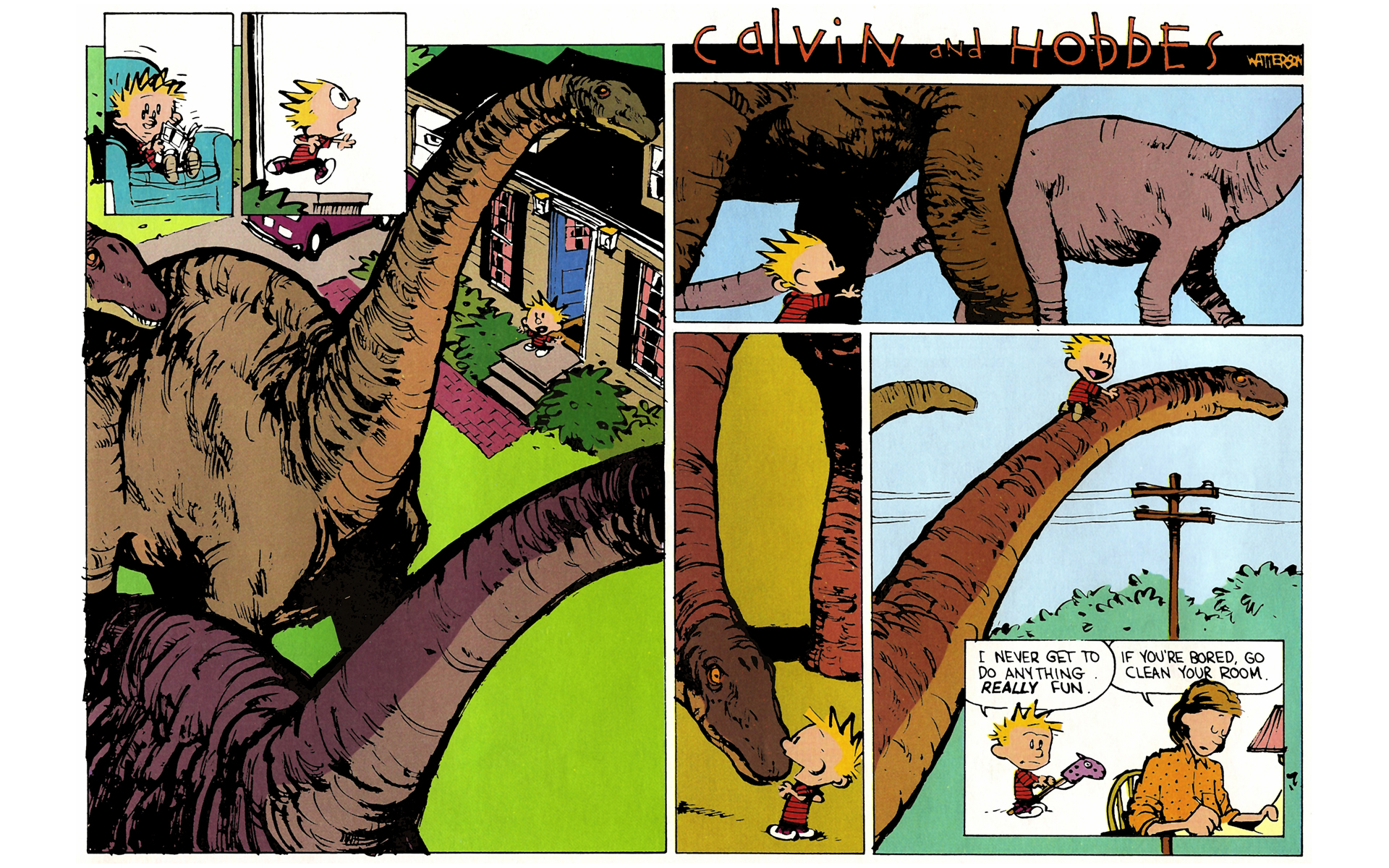 Read online Calvin and Hobbes comic -  Issue #8 - 72