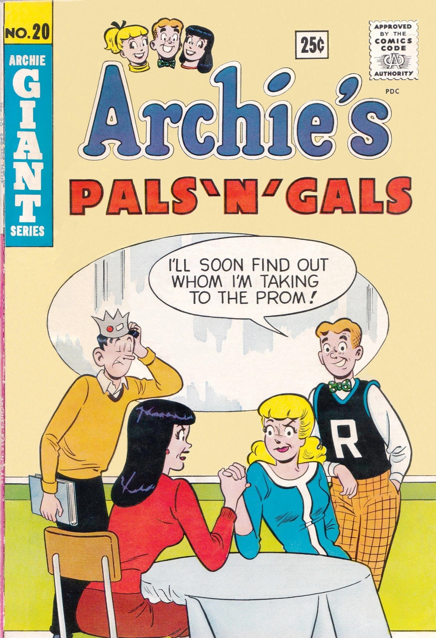 Read online Archie's Pals 'N' Gals (1952) comic -  Issue #20 - 1