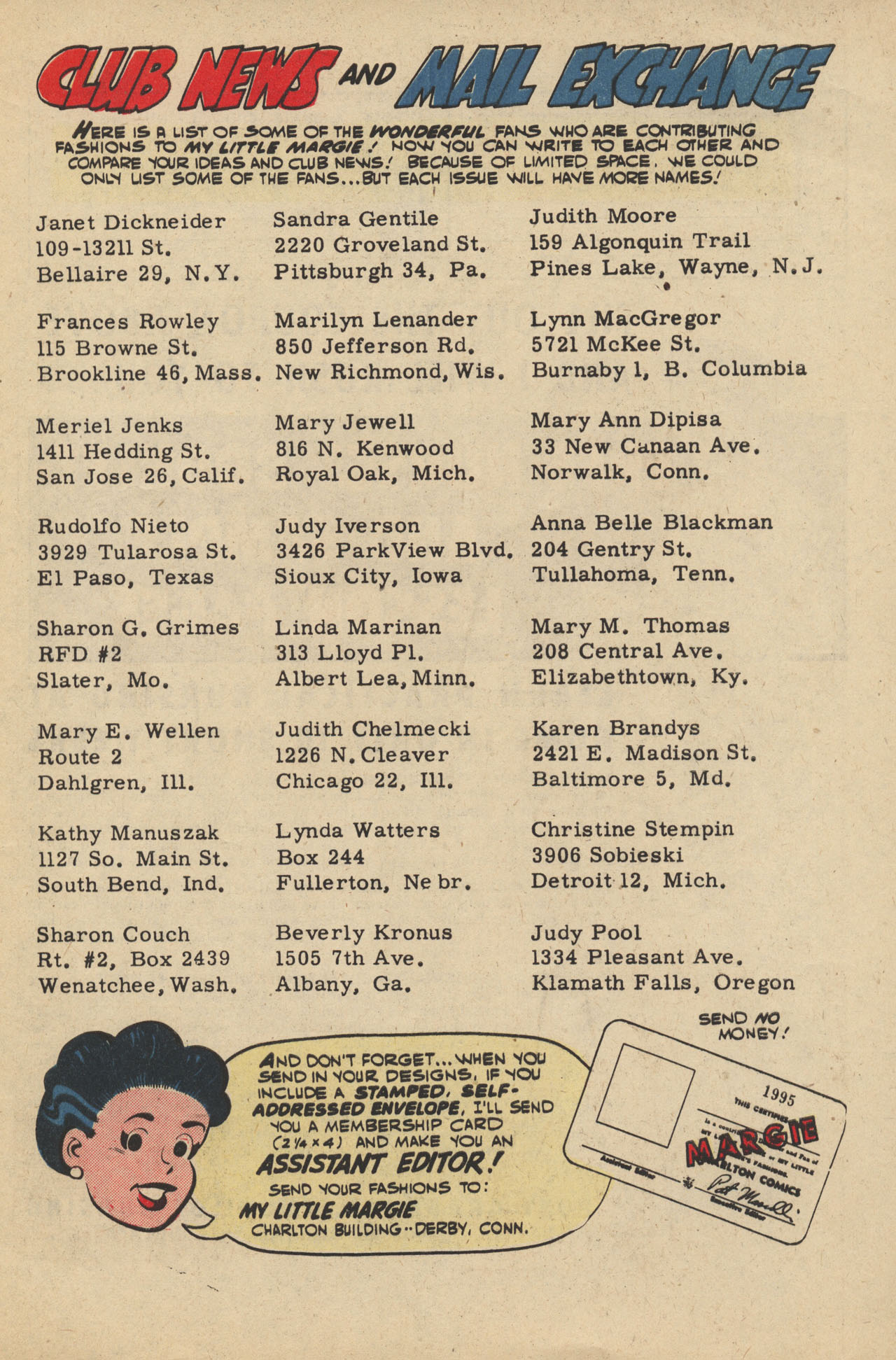 Read online My Little Margie (1954) comic -  Issue #37 - 32