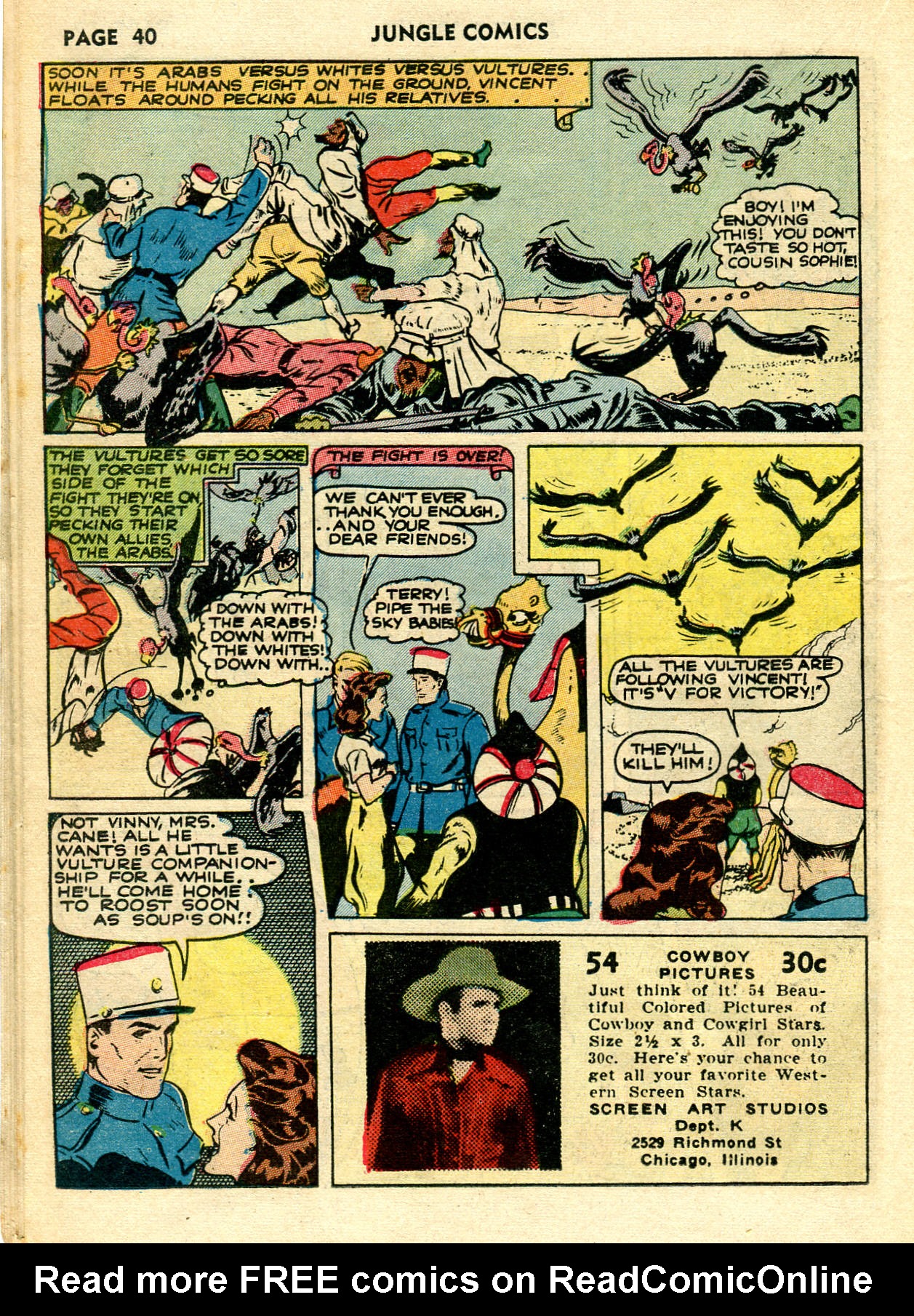 Read online Jungle Comics comic -  Issue #26 - 42