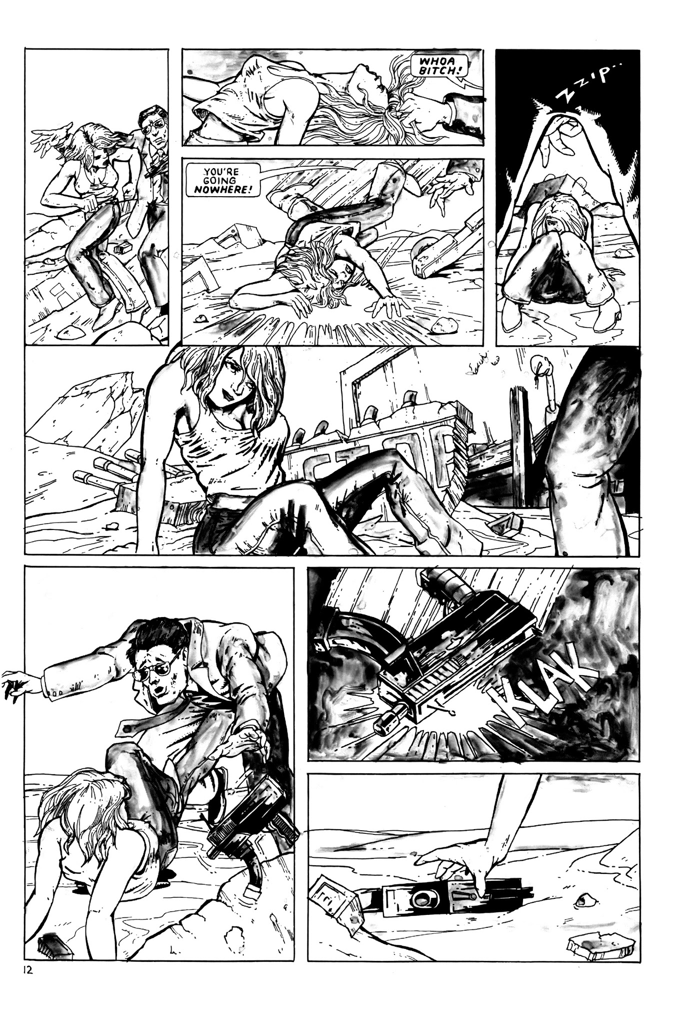 Read online Intrazone comic -  Issue #1 - 14