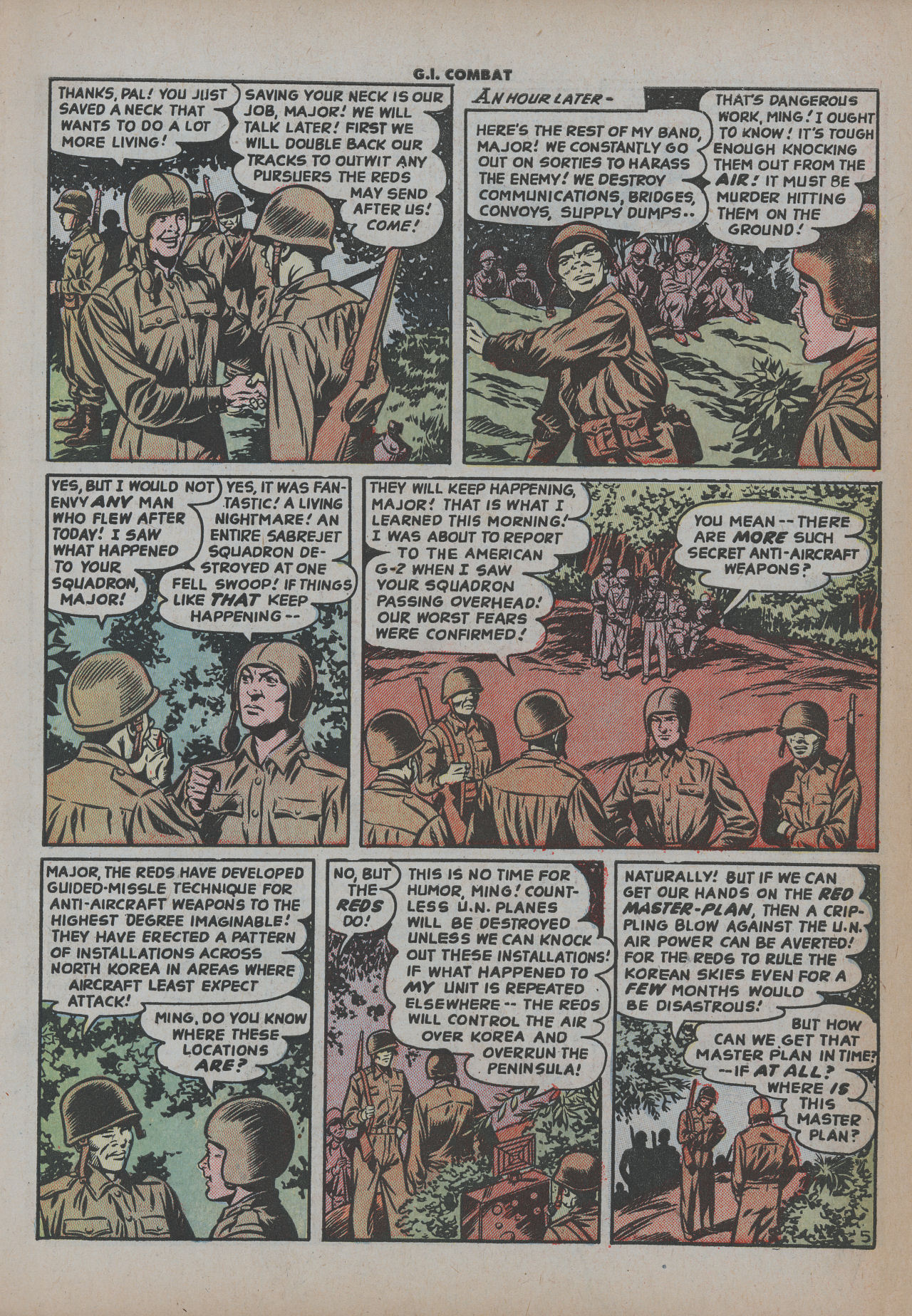 Read online G.I. Combat (1952) comic -  Issue #2 - 7