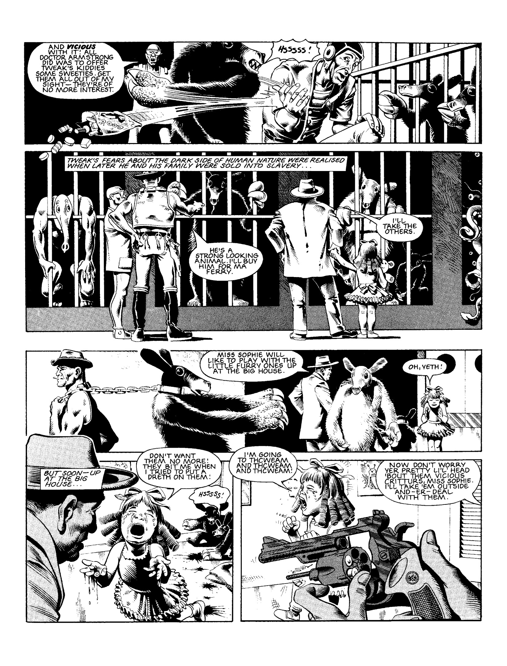Read online Judge Dredd: The Cursed Earth Uncensored comic -  Issue # TPB - 147