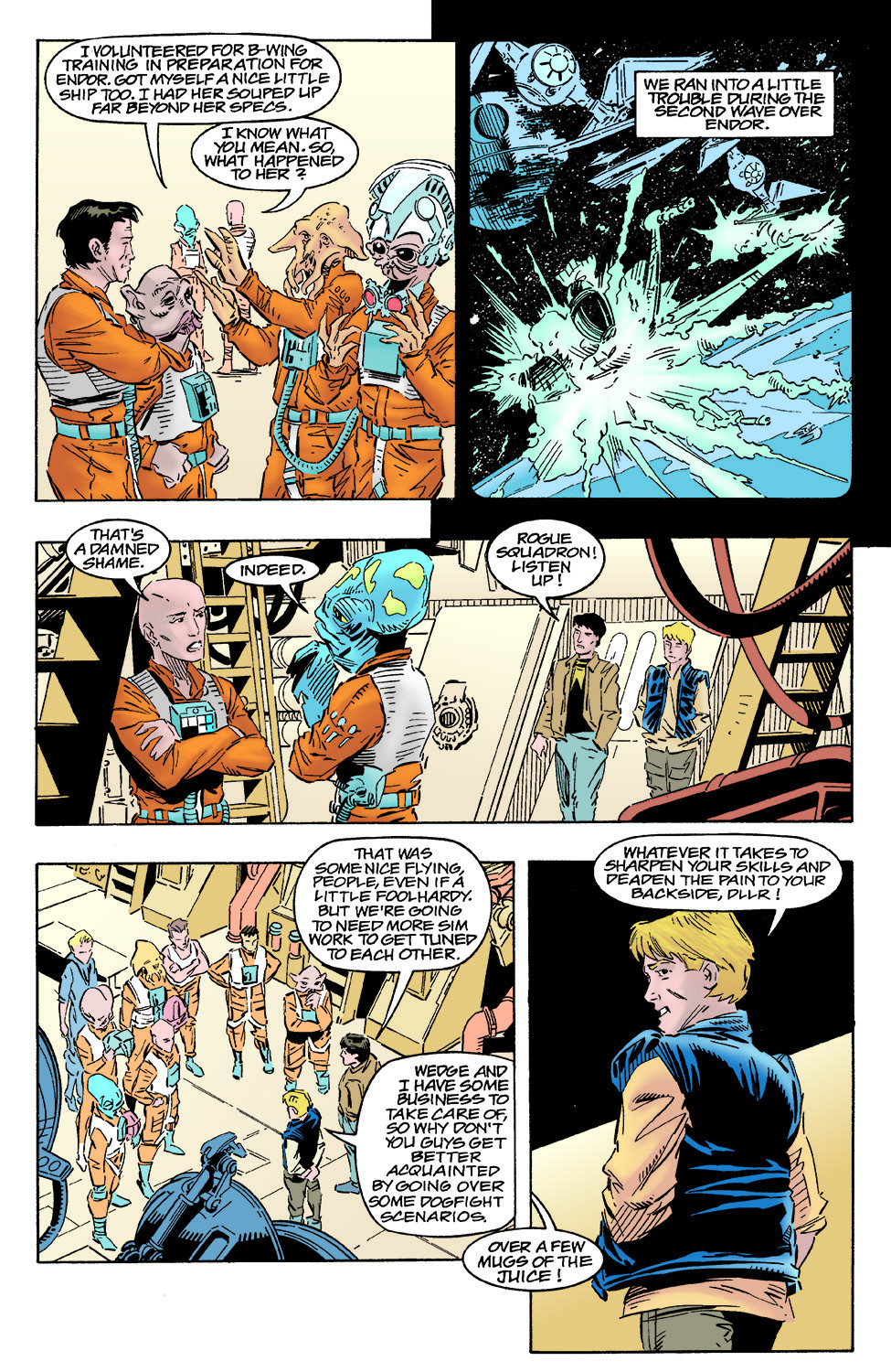 Star Wars: X-Wing Rogue Squadron issue 13 - Page 12