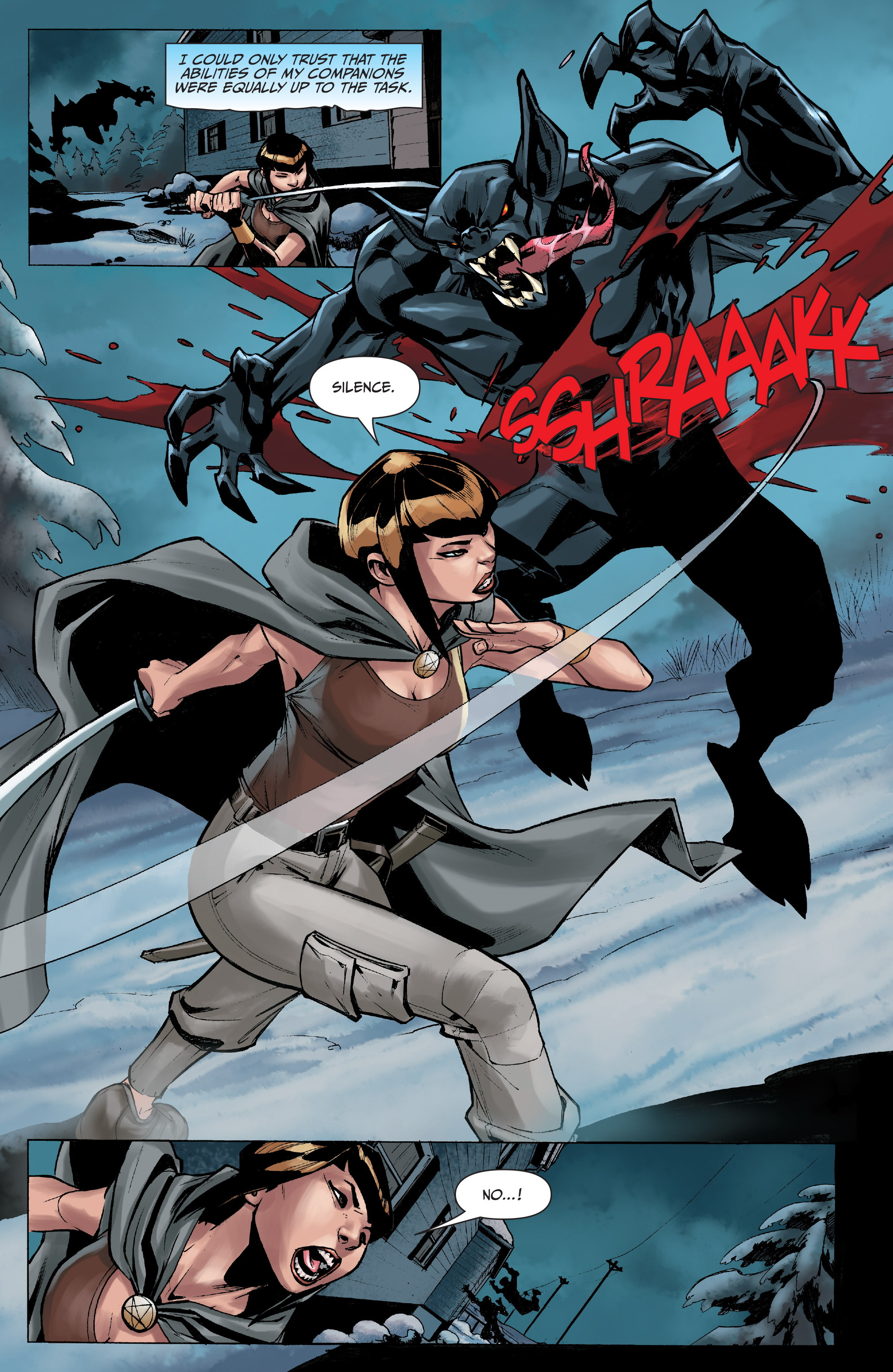 Read online Jim Butcher's The Dresden Files: War Cry comic -  Issue #1 - 19