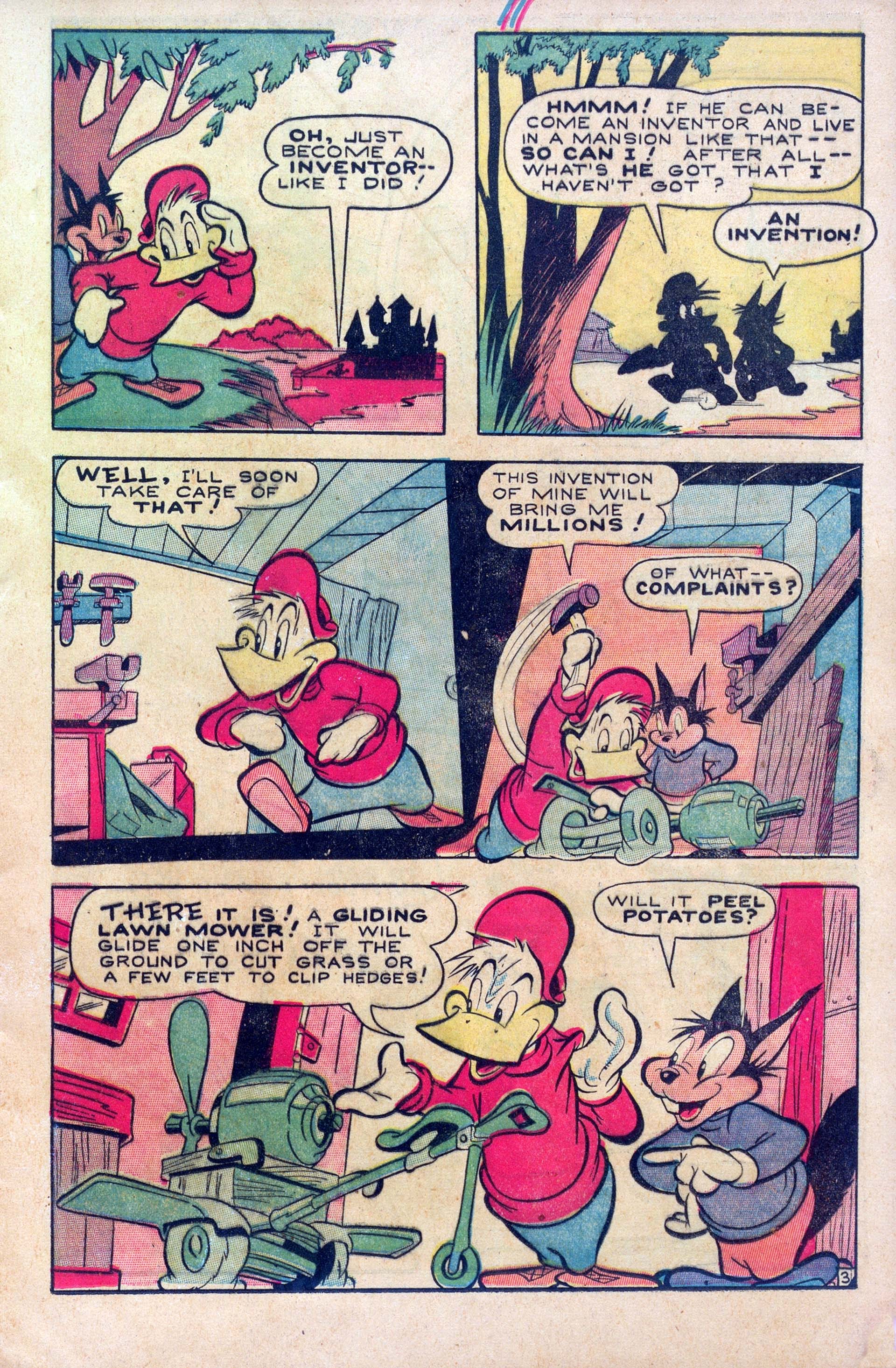 Read online Wacky Duck (1948) comic -  Issue #1 - 13