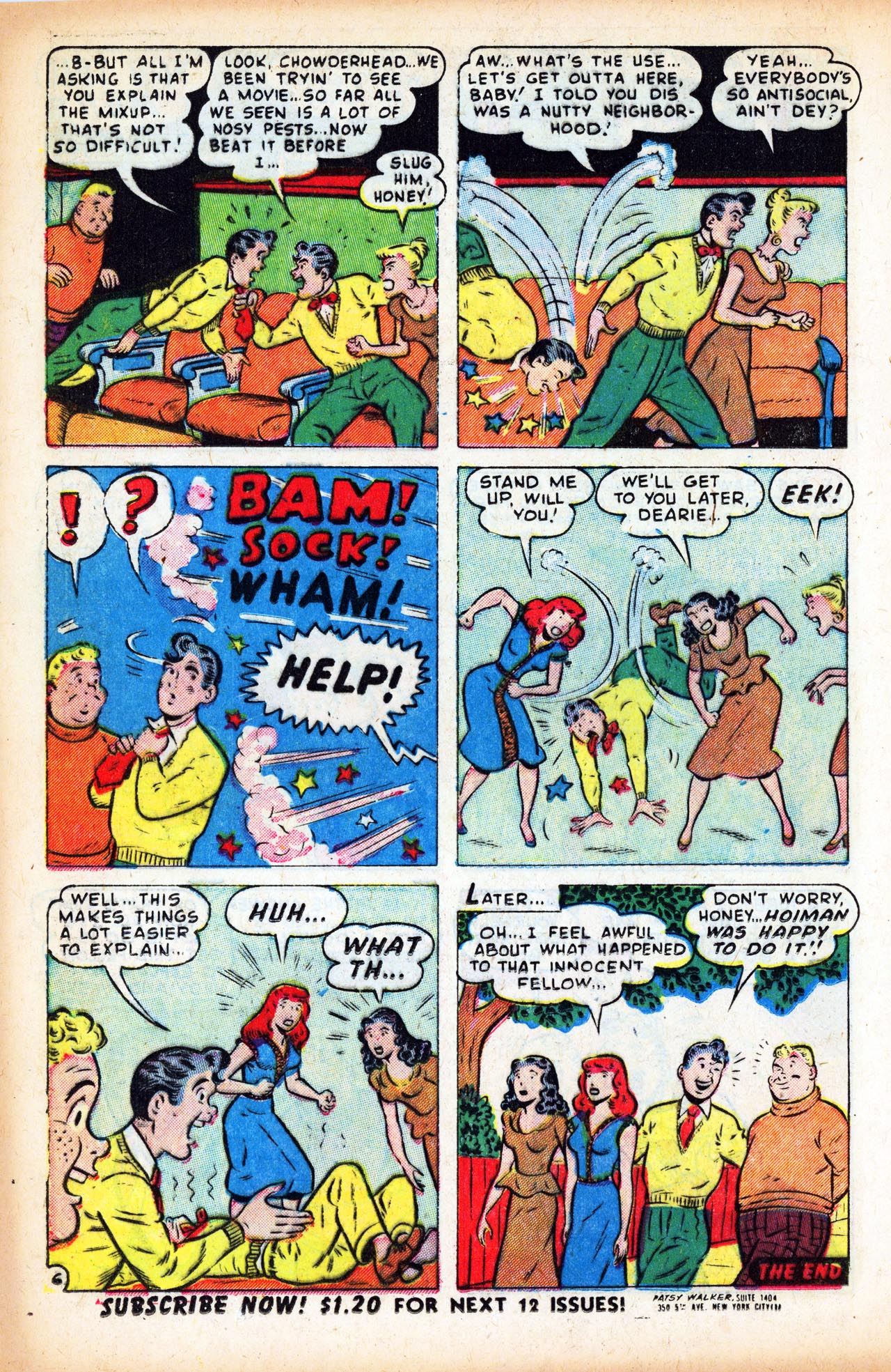 Read online Patsy Walker comic -  Issue #37 - 18