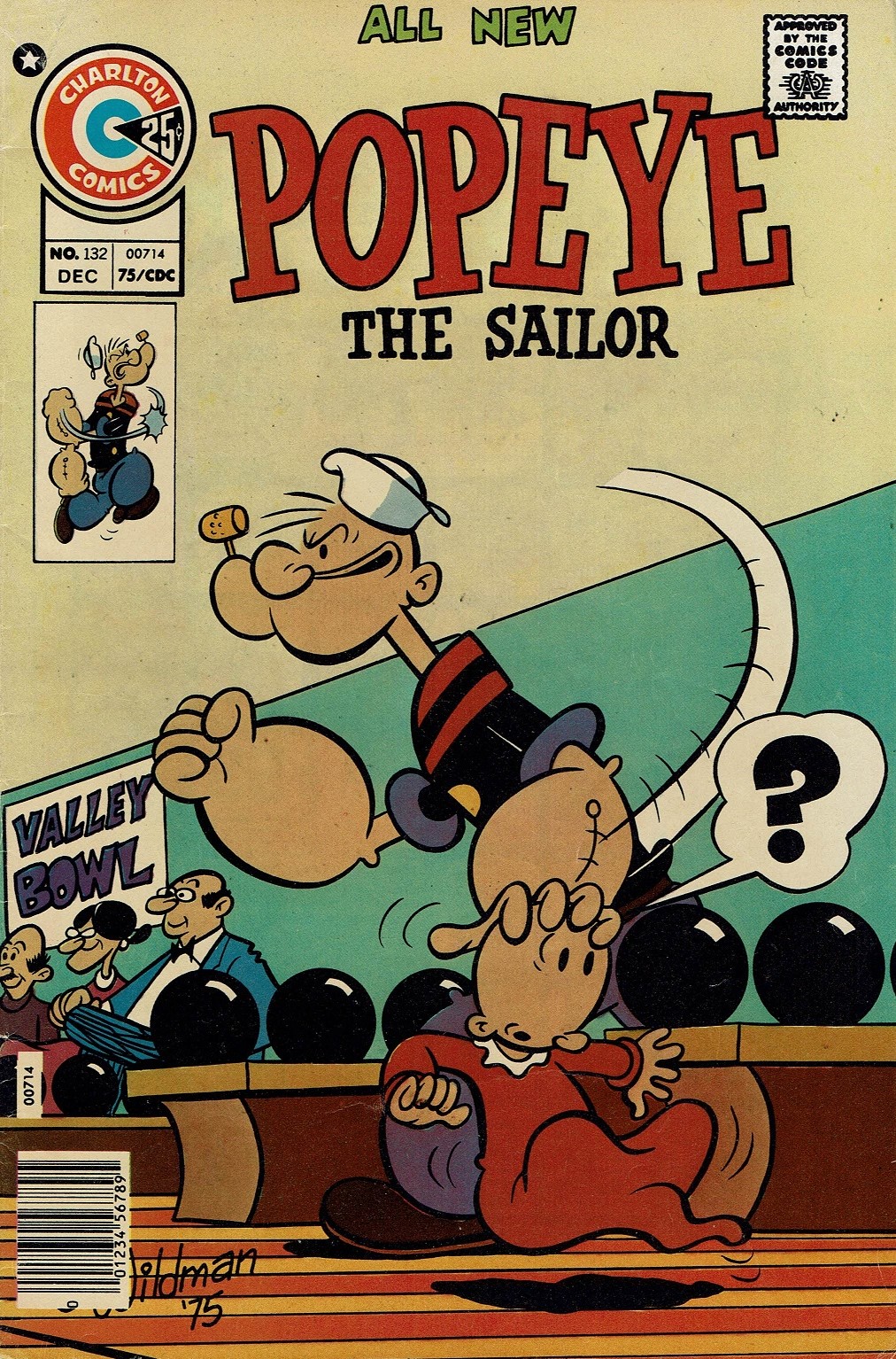 Read online Popeye (1948) comic -  Issue #132 - 1