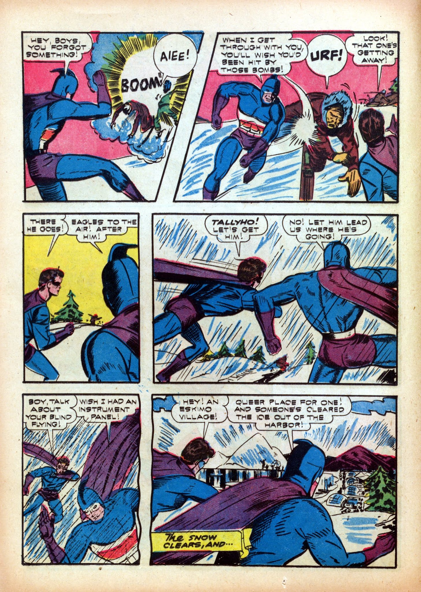 Read online Exciting Comics comic -  Issue #24 - 24