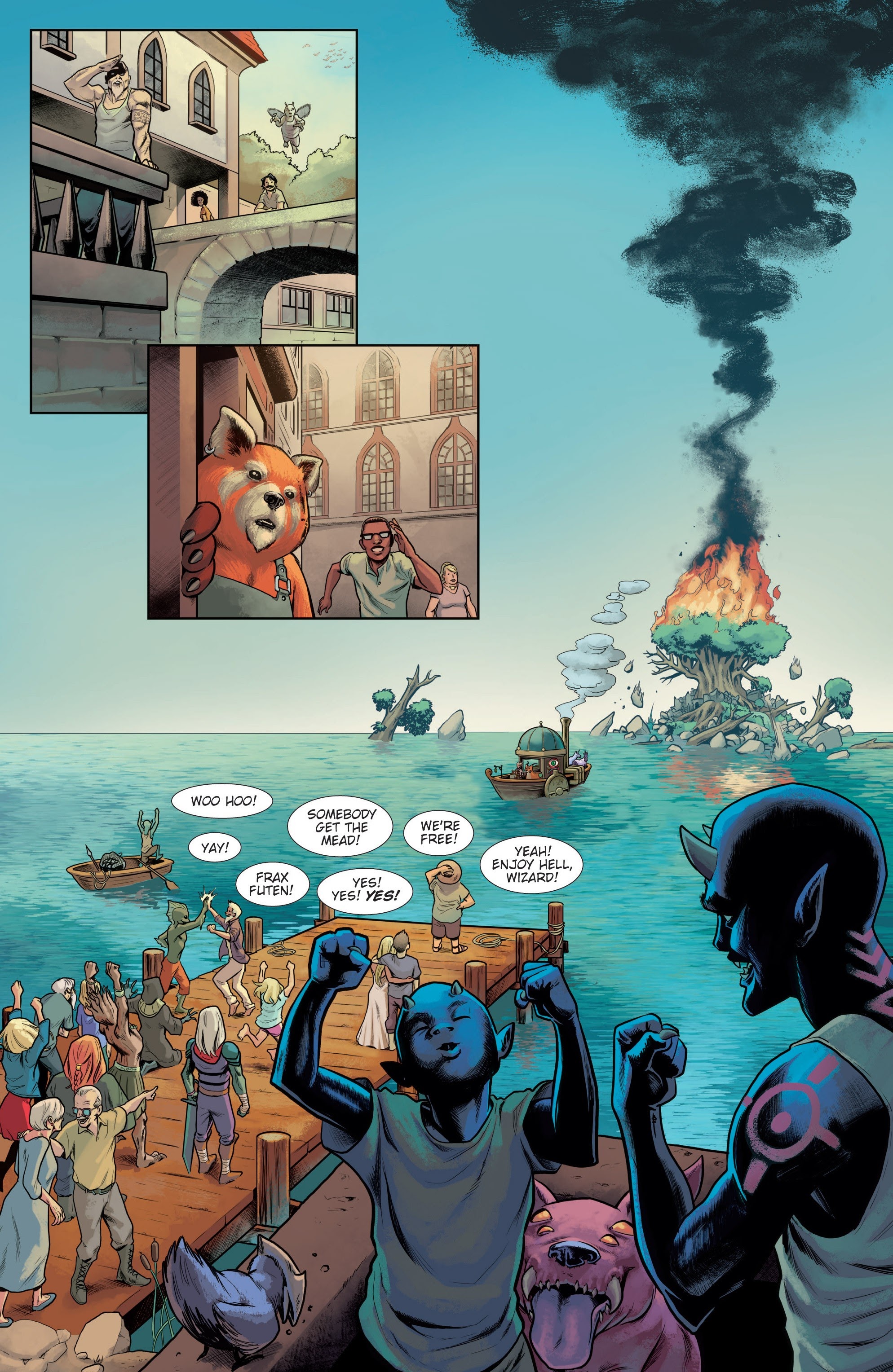 Read online By the Horns comic -  Issue #2 - 22