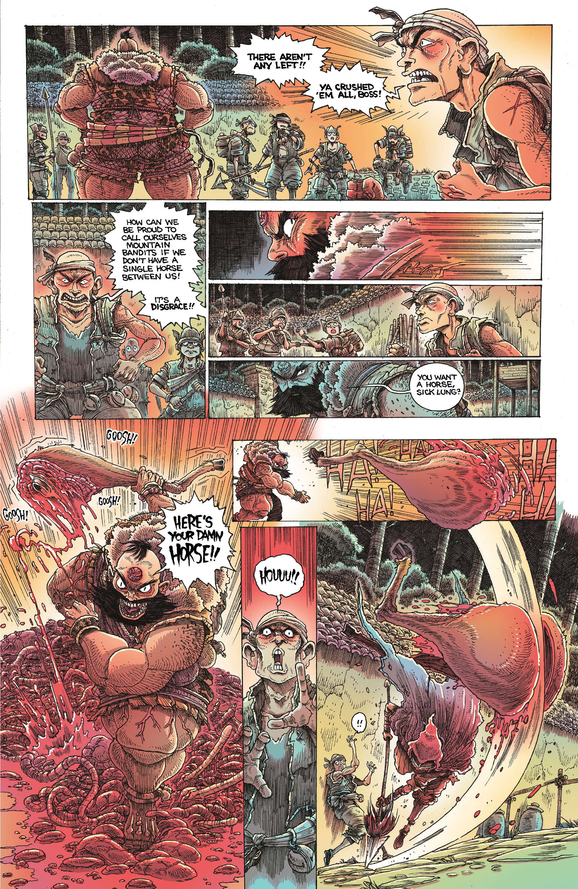 Read online Orphan and the Five Beasts comic -  Issue #1 - 23