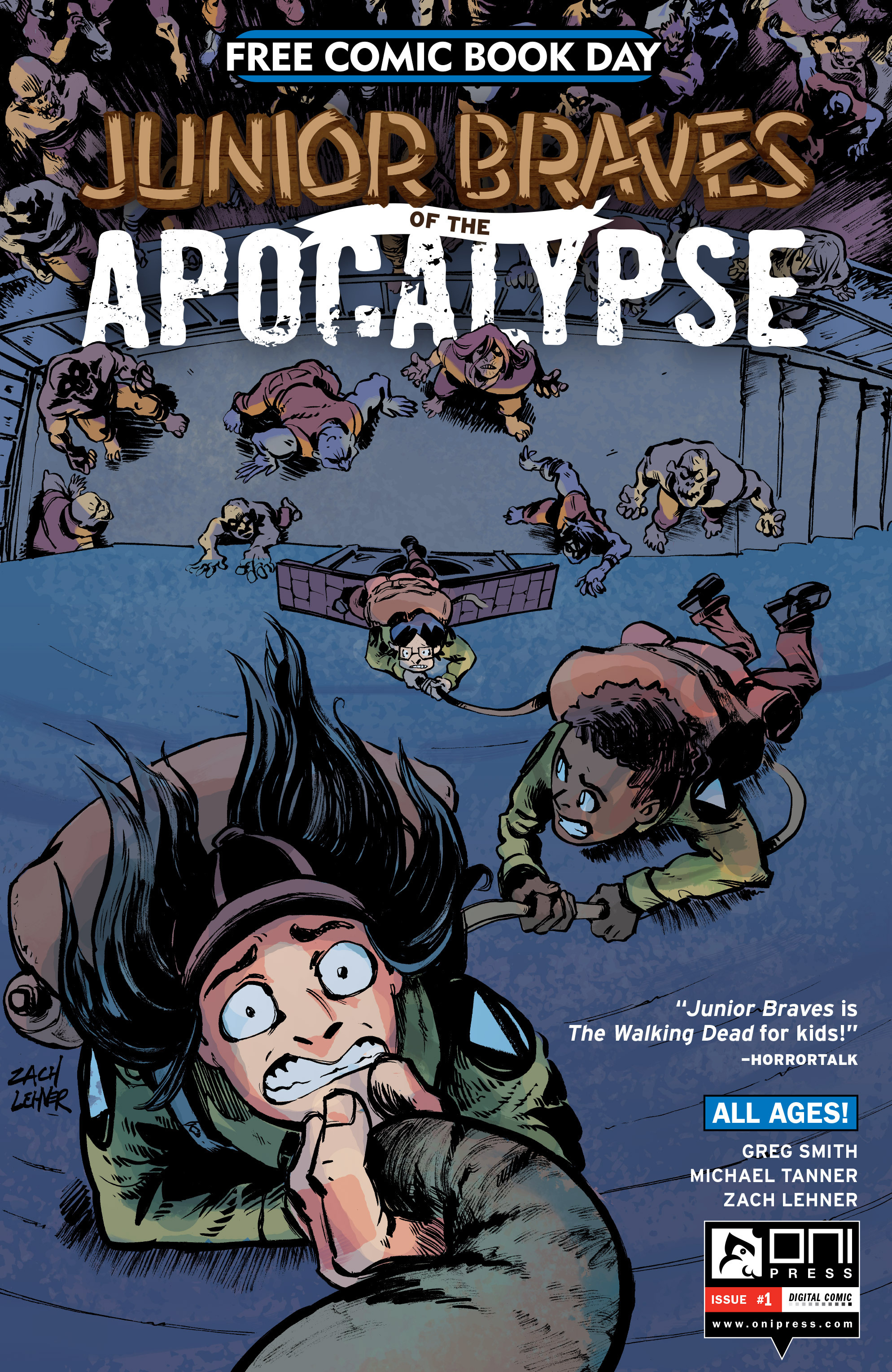 Read online Free Comic Book Day 2016 comic -  Issue # Junior Braves of the Apocalypse - 1