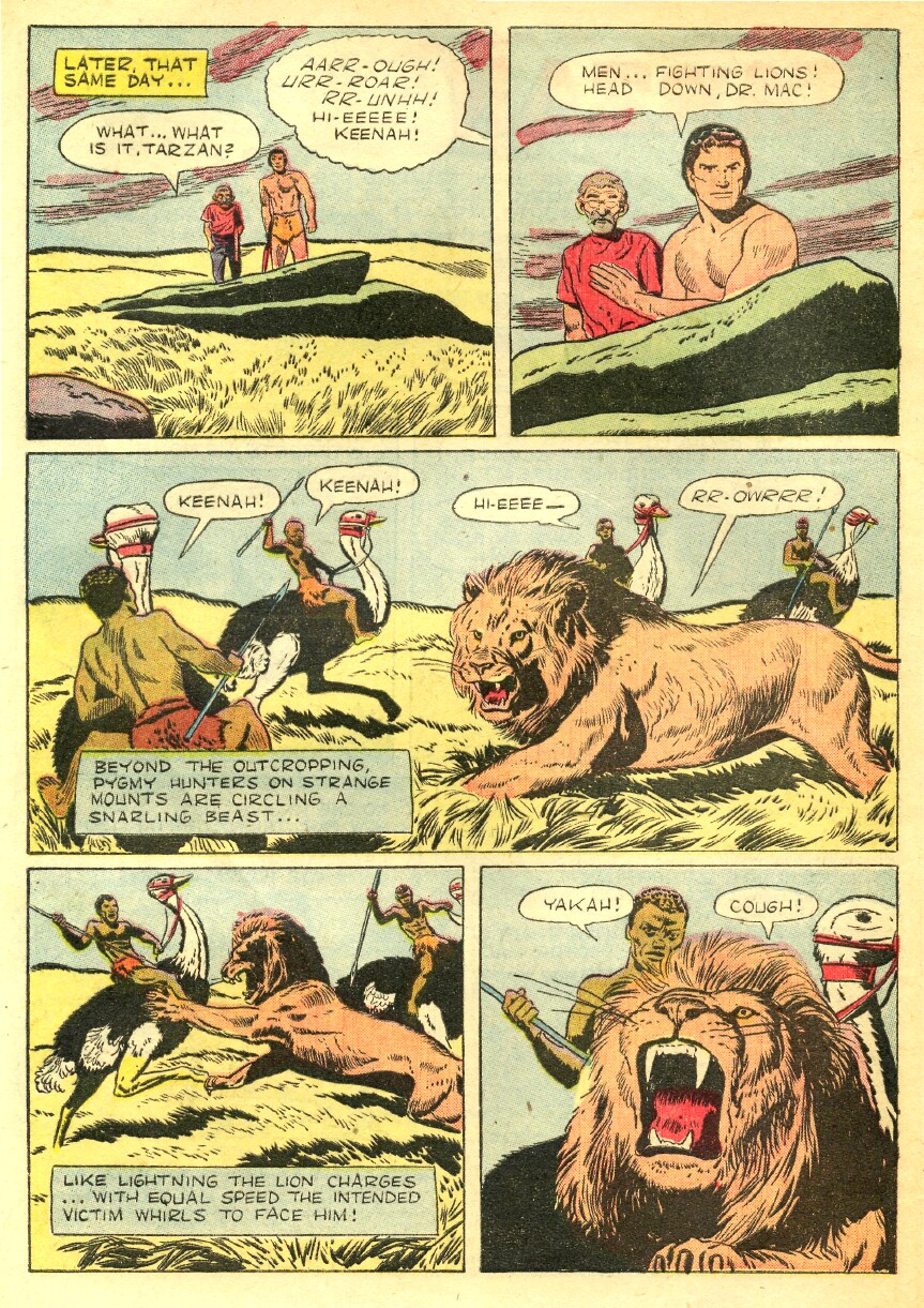 Read online Tarzan (1948) comic -  Issue #56 - 4