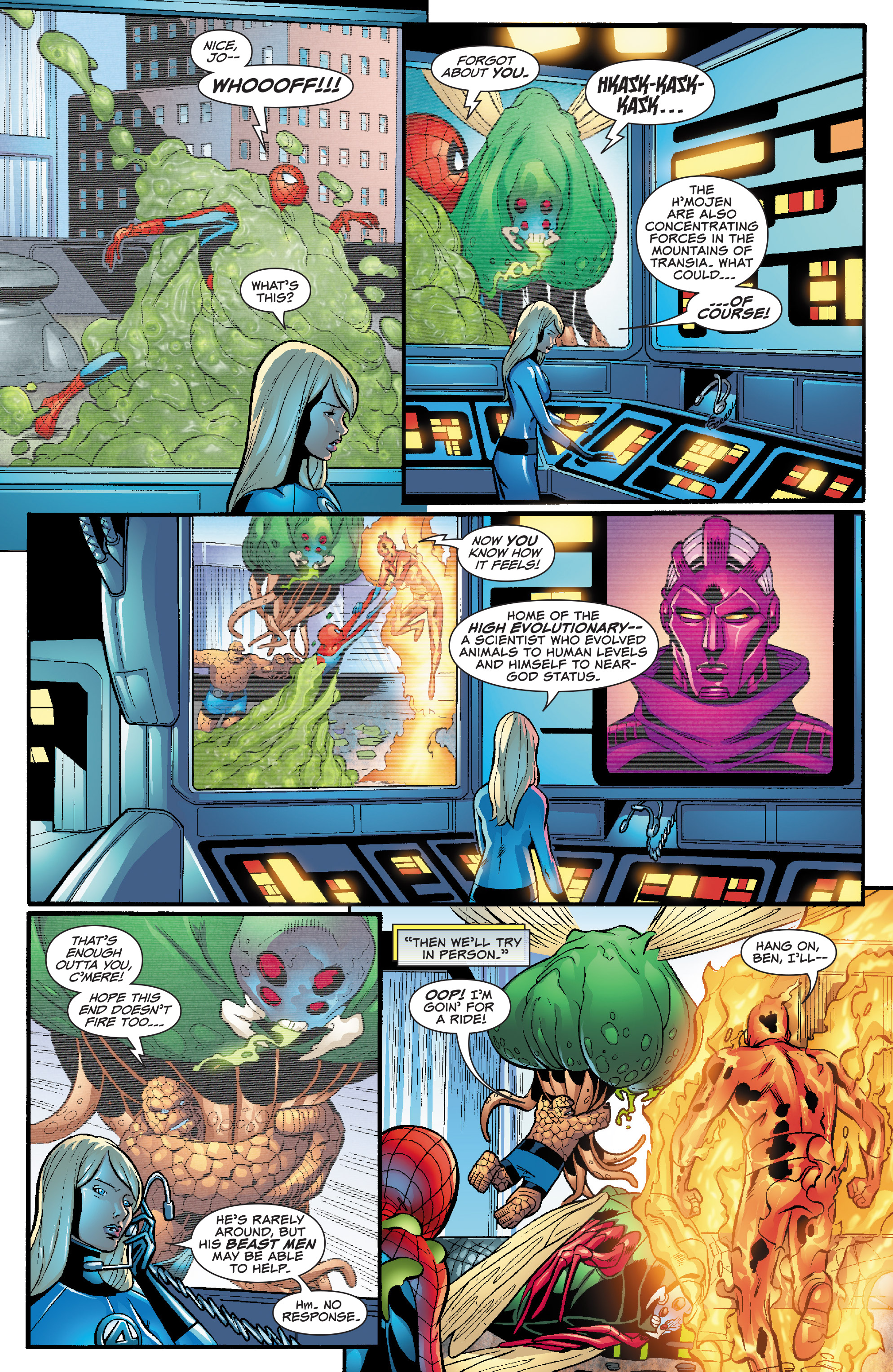 Read online Spider-Man and the Fantastic Four comic -  Issue #3 - 9