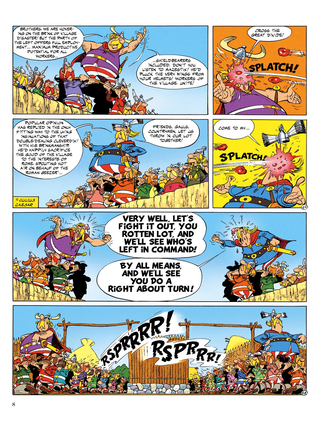 Read online Asterix comic -  Issue #25 - 9