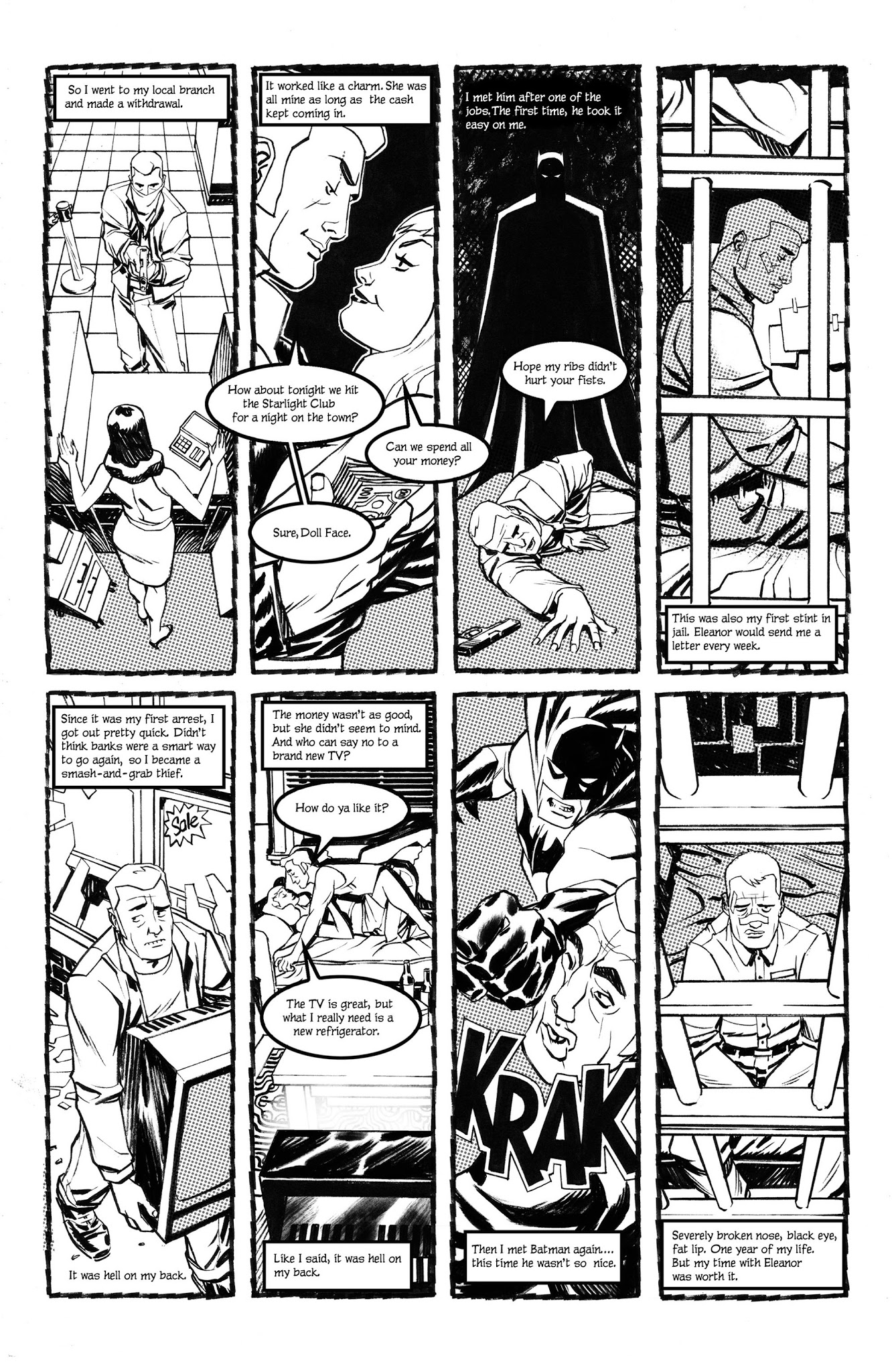 Read online Batman Black and White (2013) comic -  Issue #6 - 42