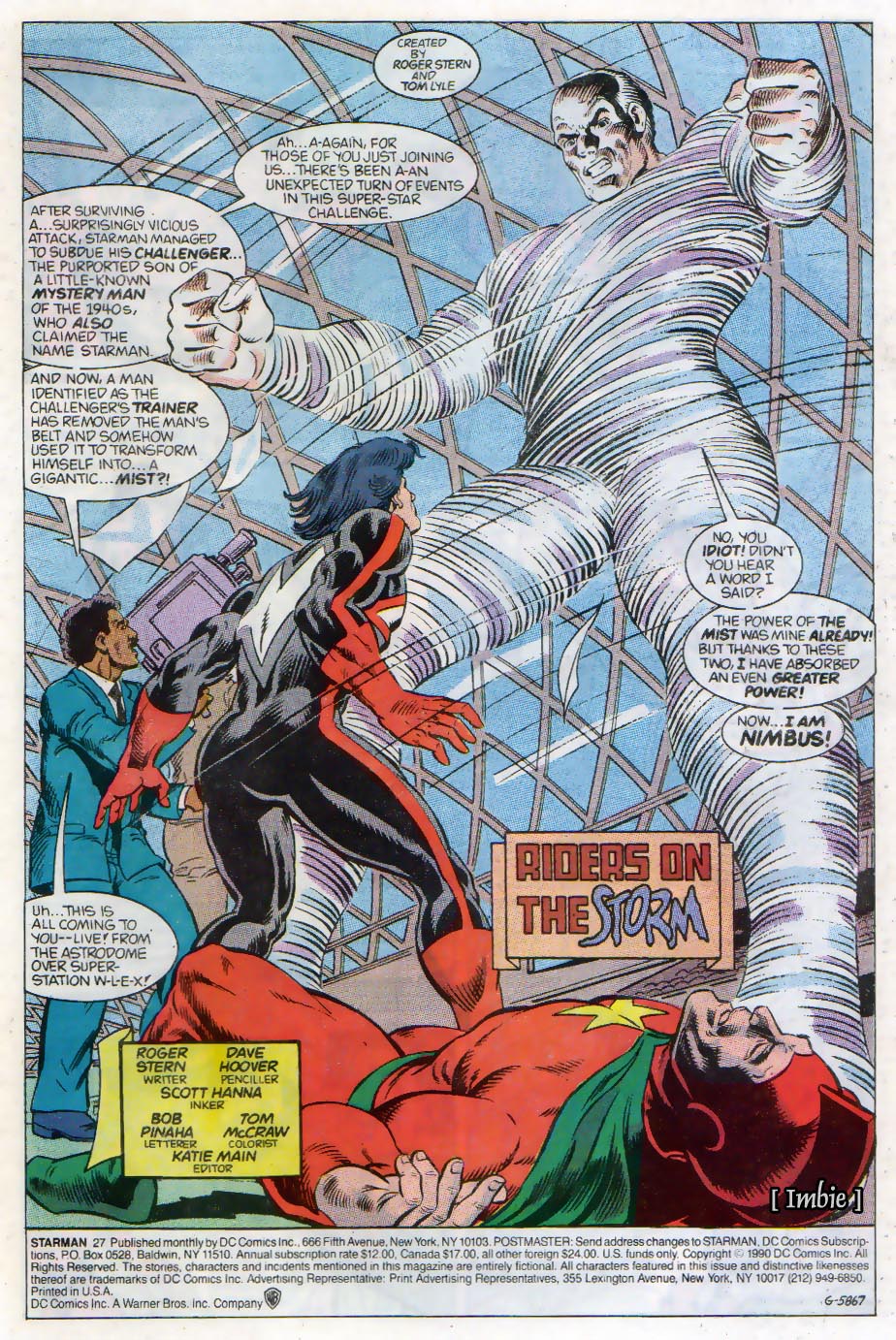 Read online Starman (1988) comic -  Issue #27 - 2