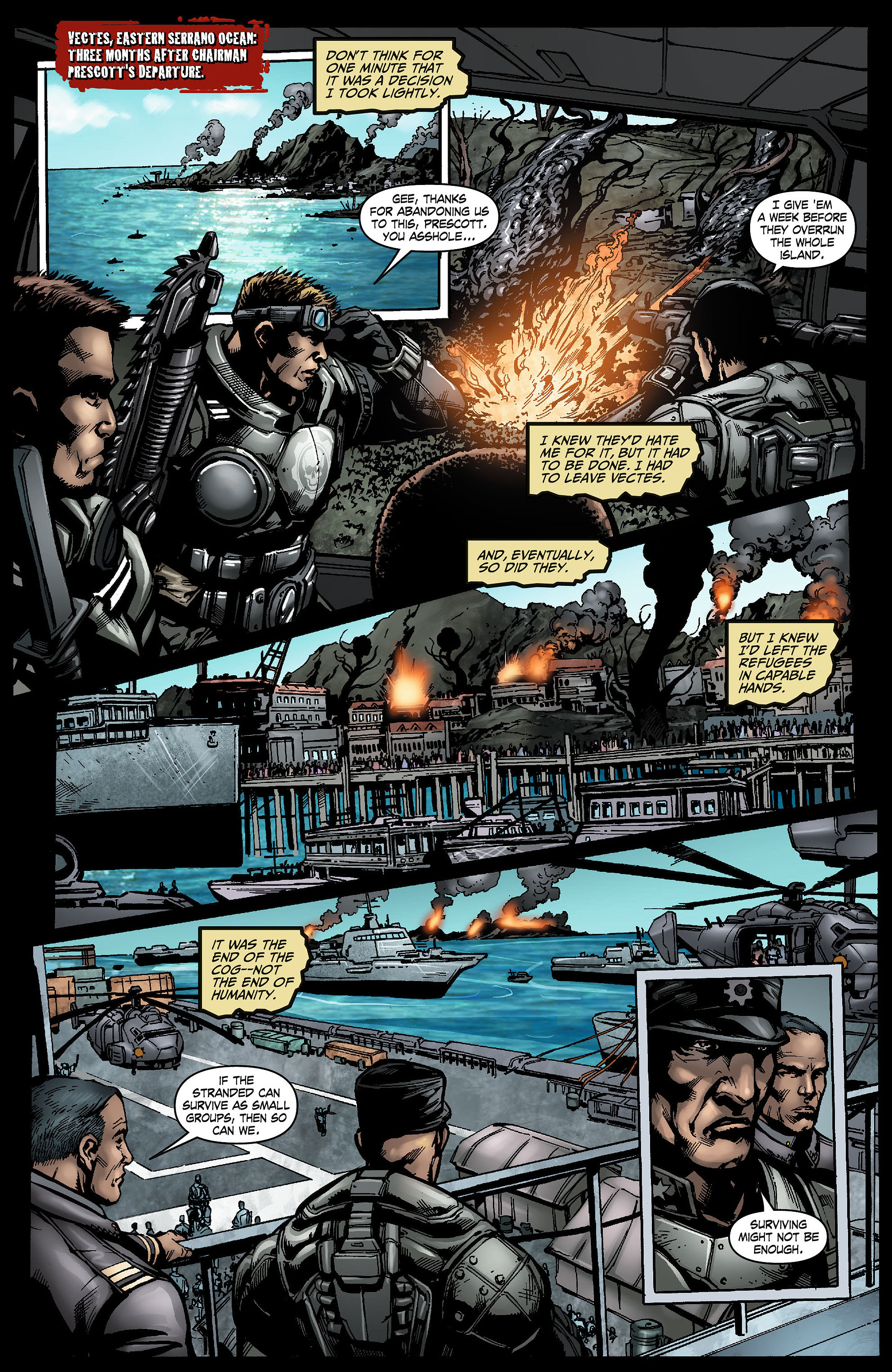 Read online Gears Of War comic -  Issue #22 - 2