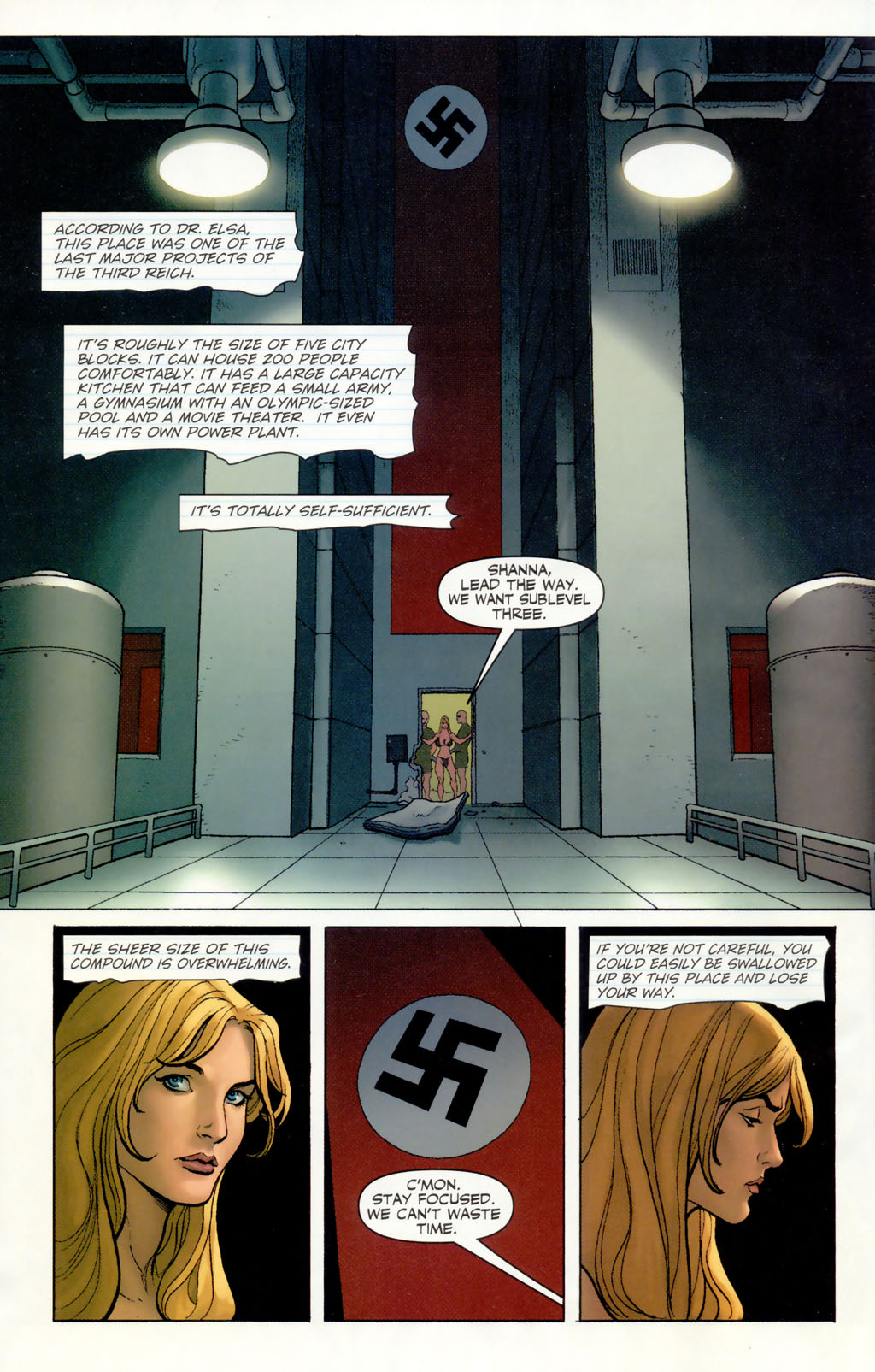Read online Shanna, the She-Devil (2005) comic -  Issue #4 - 5