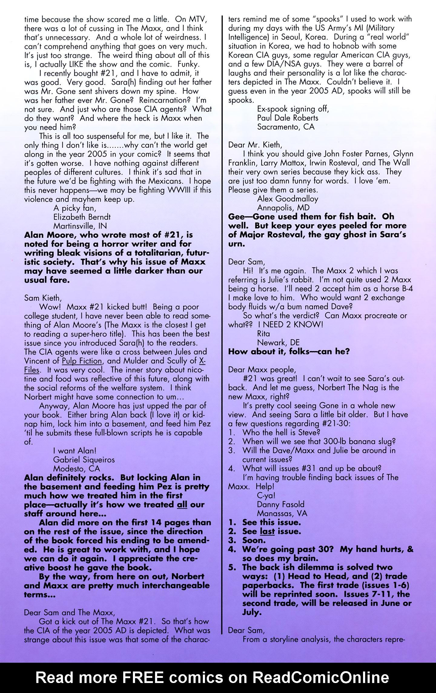 Read online The Maxx (1993) comic -  Issue #23 - 27