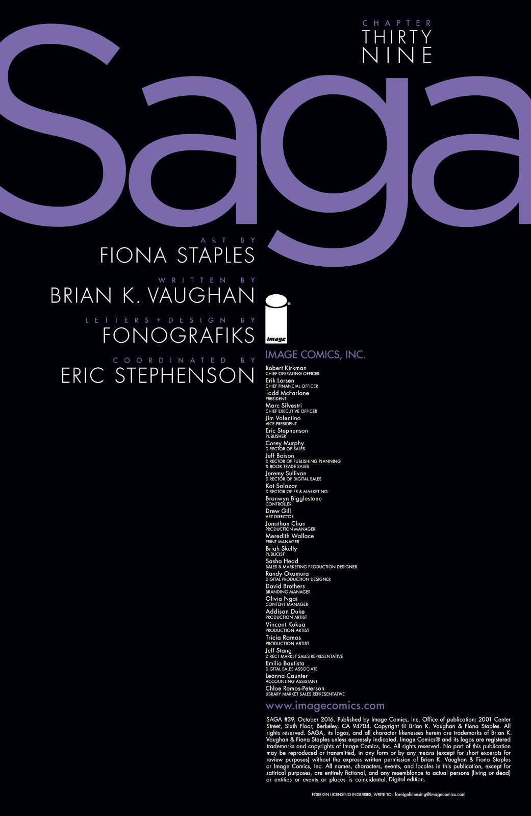 Saga issue 39 - Page 2
