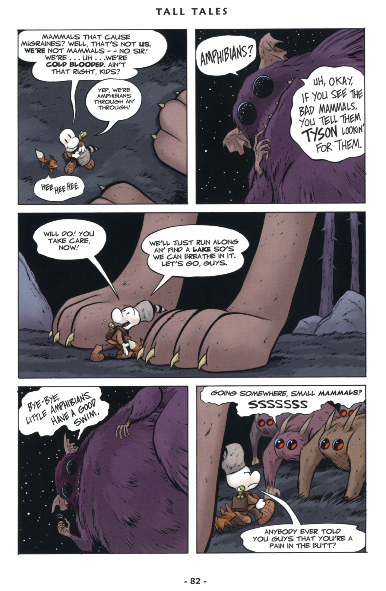 Read online Bone: Tall Tales comic -  Issue # TPB - 92