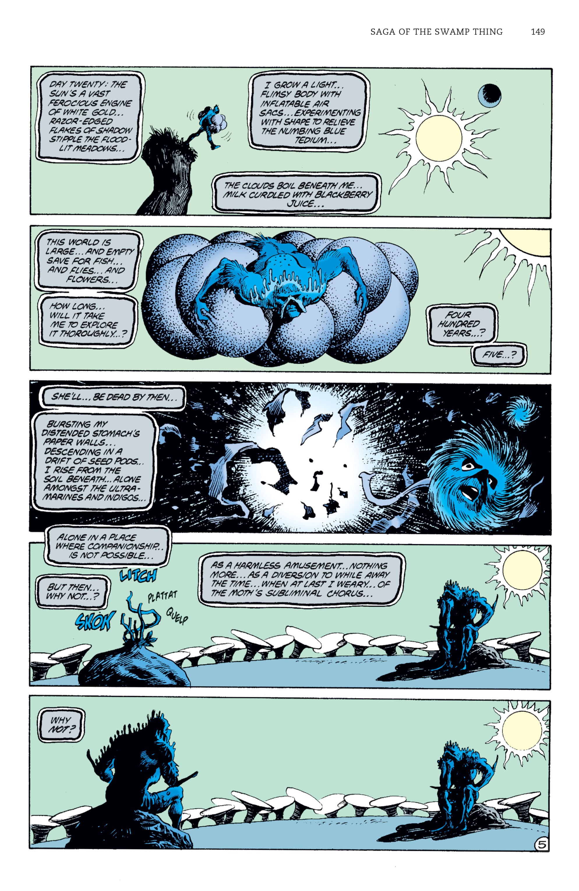 Read online Saga of the Swamp Thing comic -  Issue # TPB 5 (Part 2) - 45