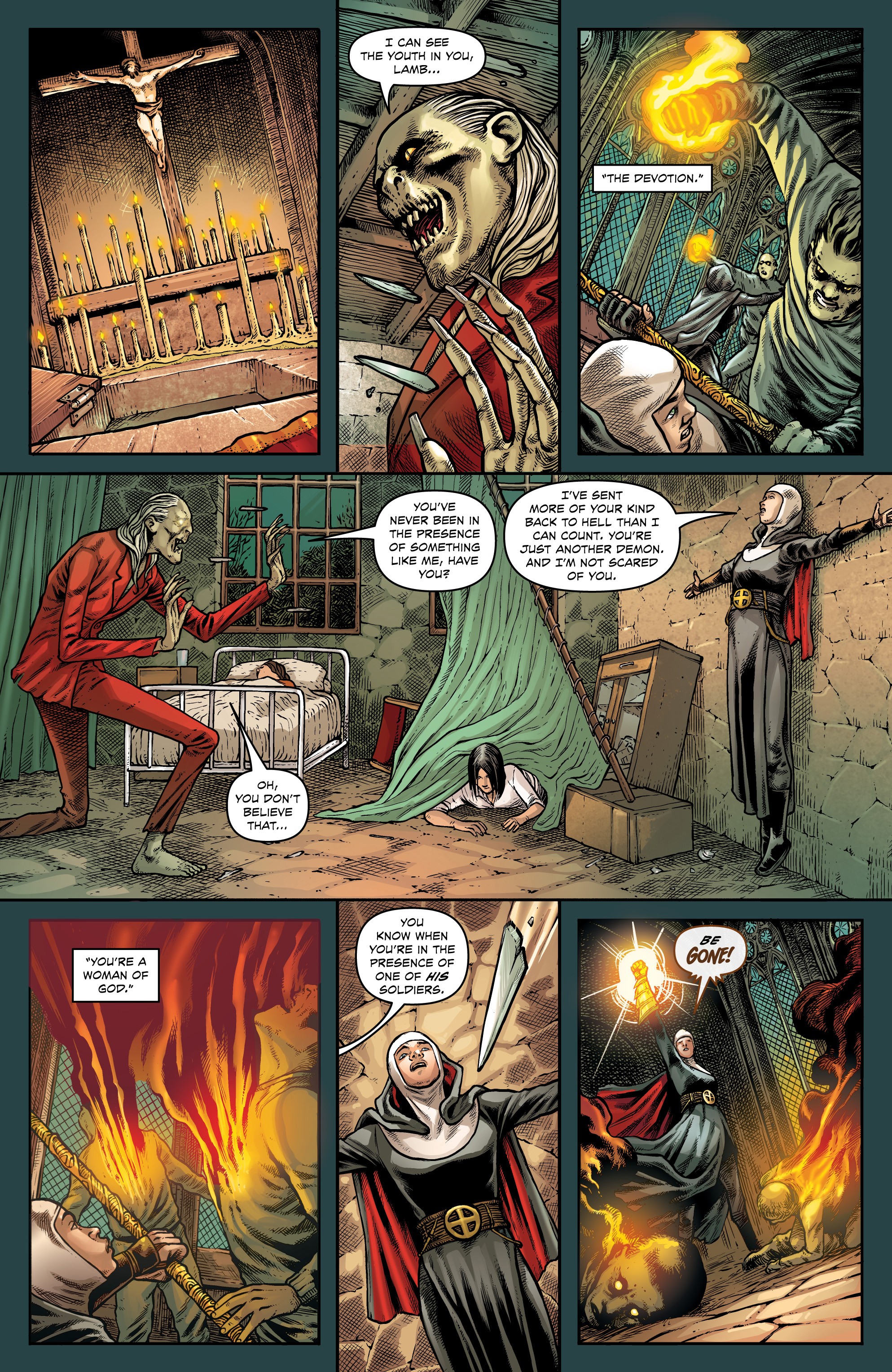Read online Warrior Nun: Dora comic -  Issue # _TPB Collection - 32