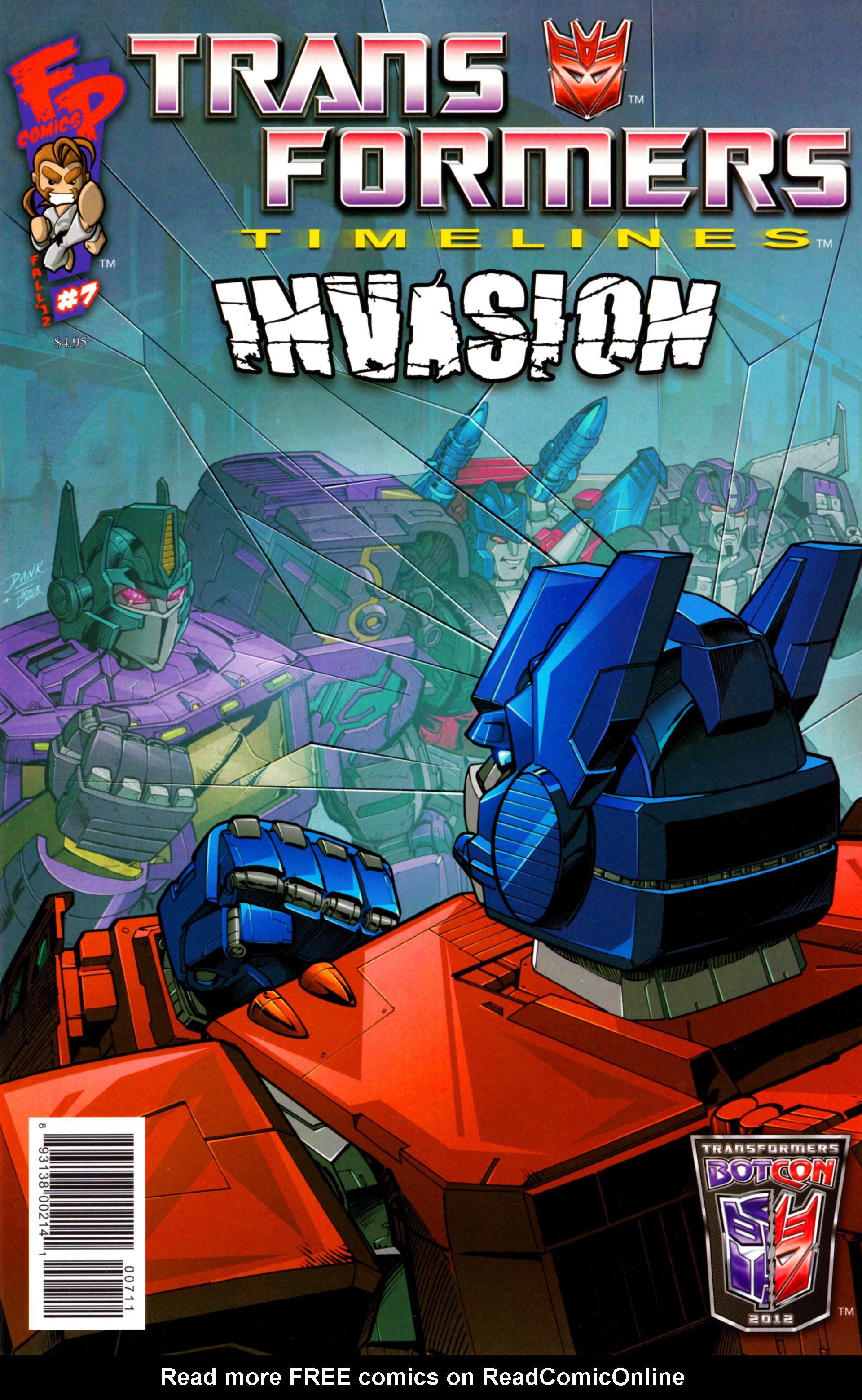 Read online Transformers: Timelines comic -  Issue #7 - 1