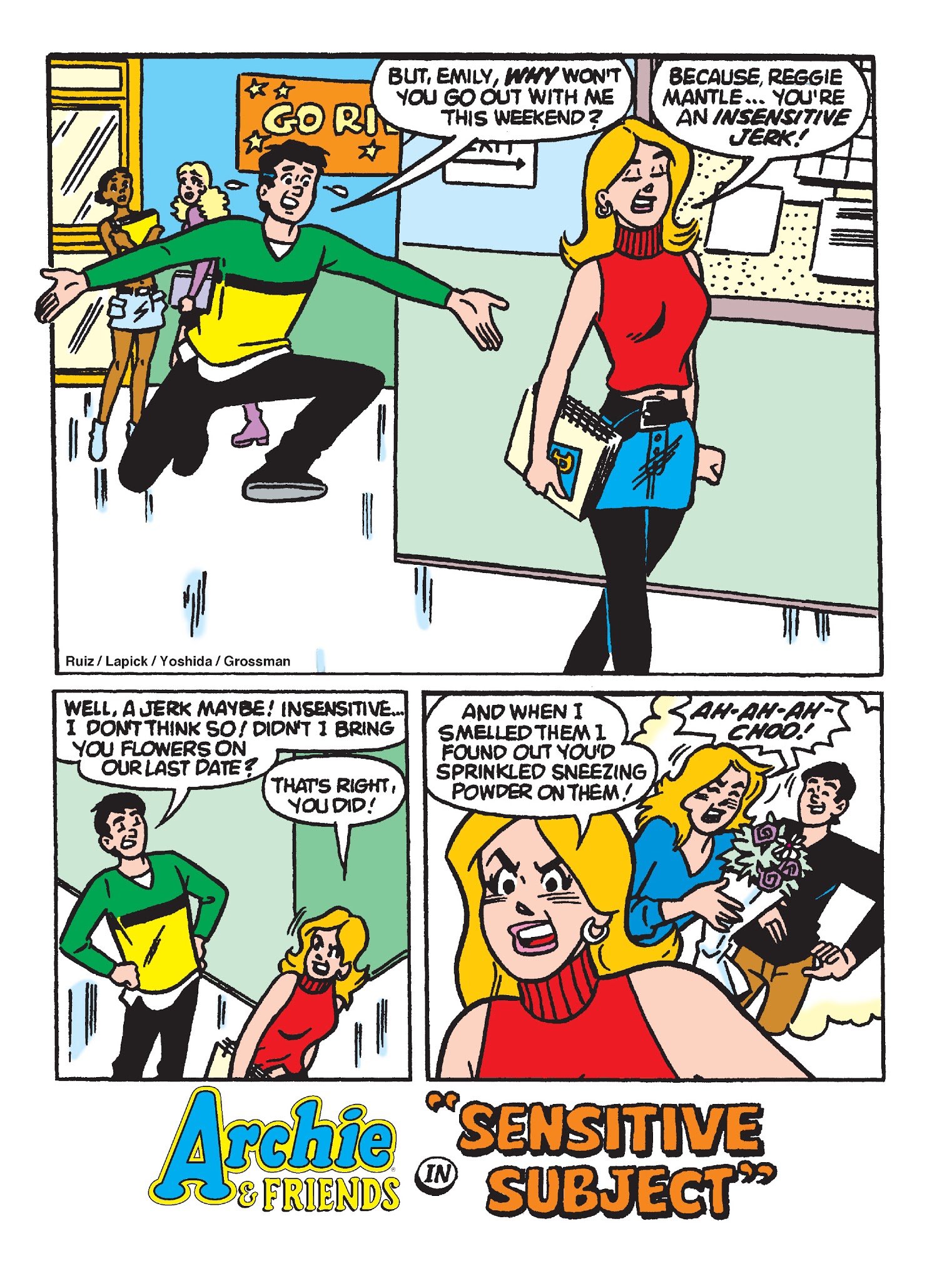 Read online Archie's Funhouse Double Digest comic -  Issue #20 - 206