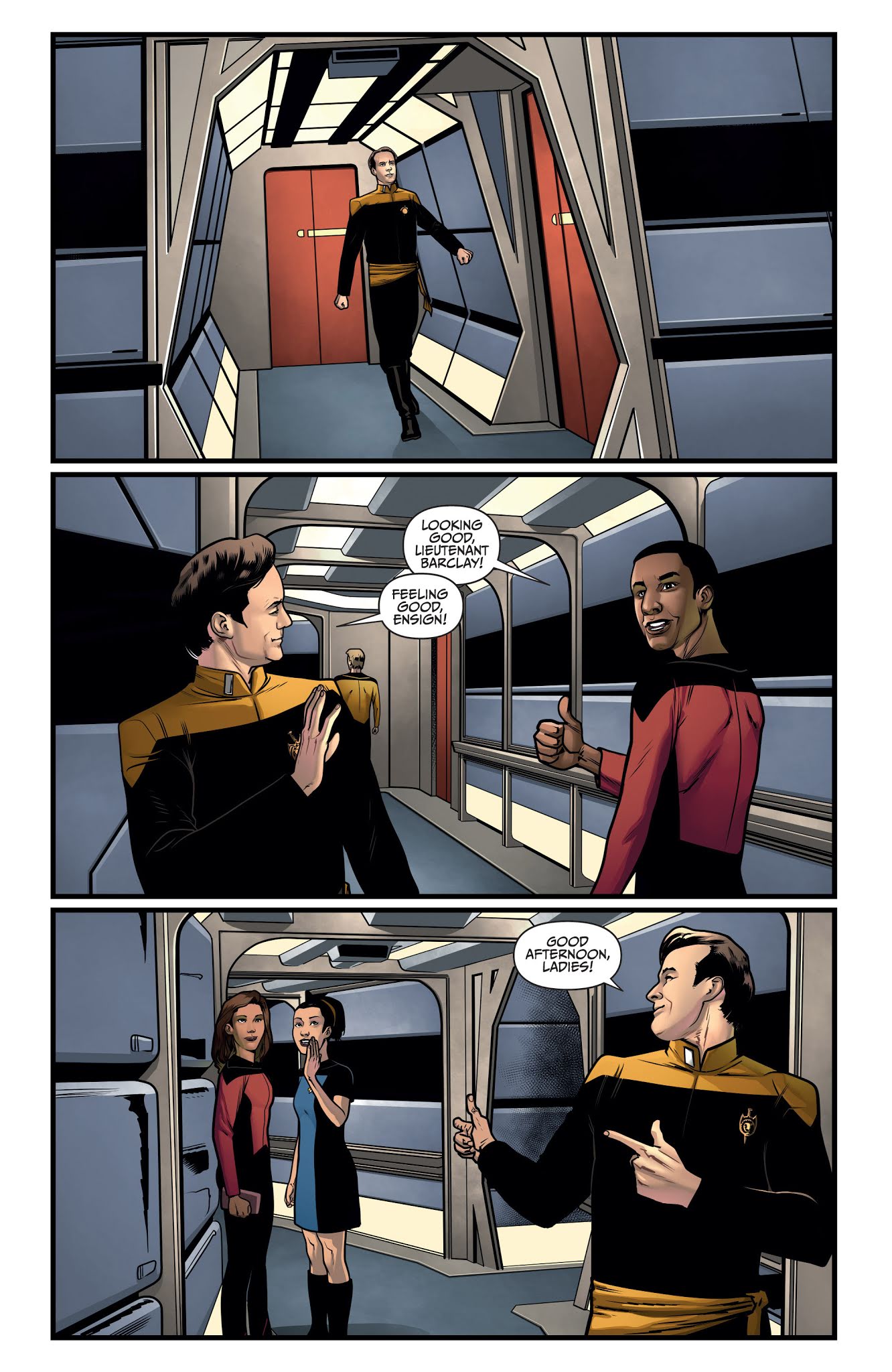Read online Star Trek: The Next Generation: Through the Mirror comic -  Issue #3 - 3