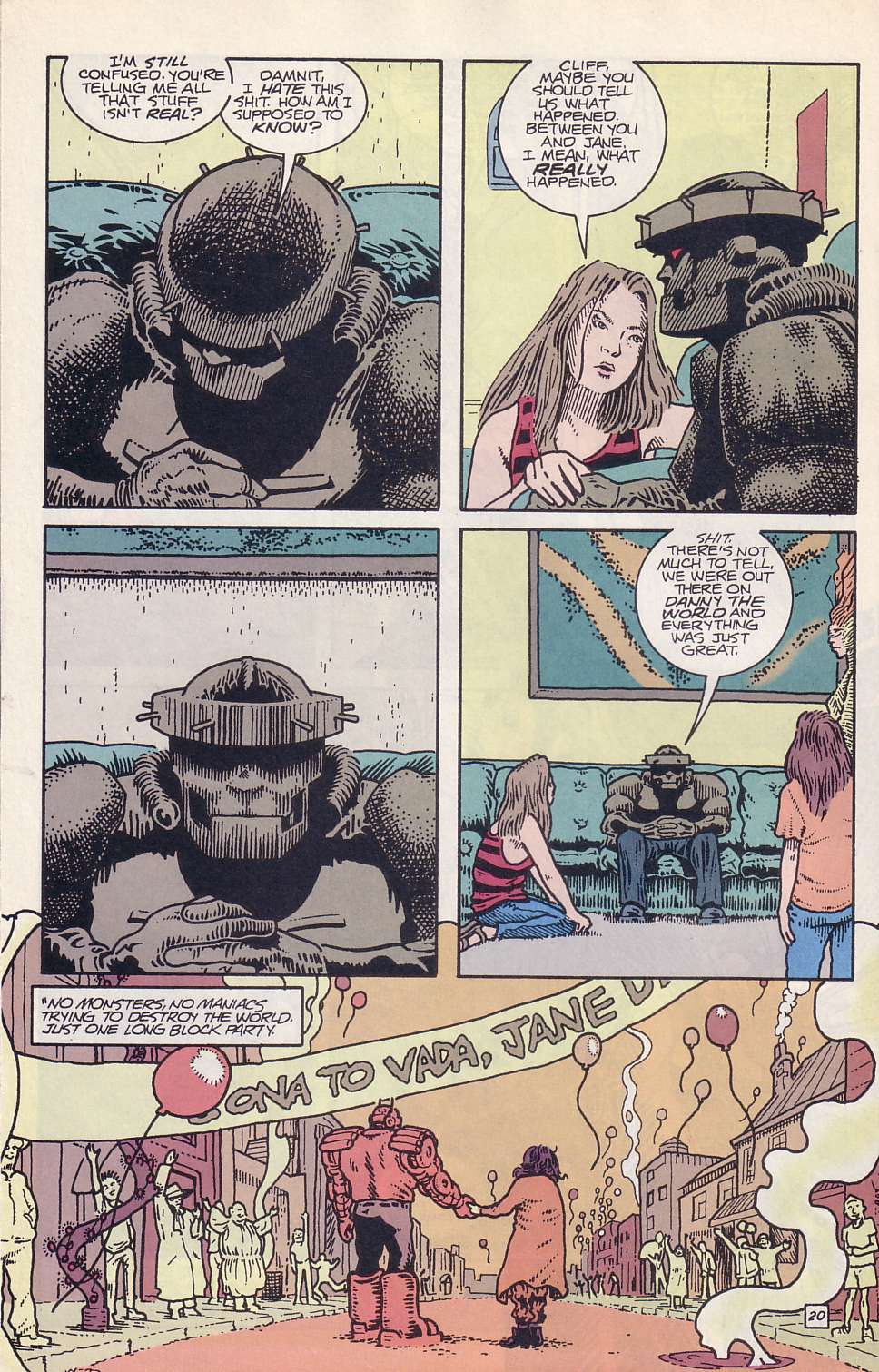 Read online Doom Patrol (1987) comic -  Issue #83 - 21