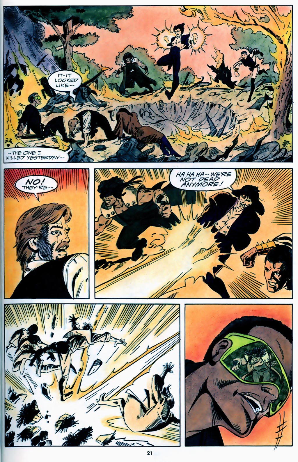 Read online Strikeforce: Morituri Electric Undertow comic -  Issue #2 - 22