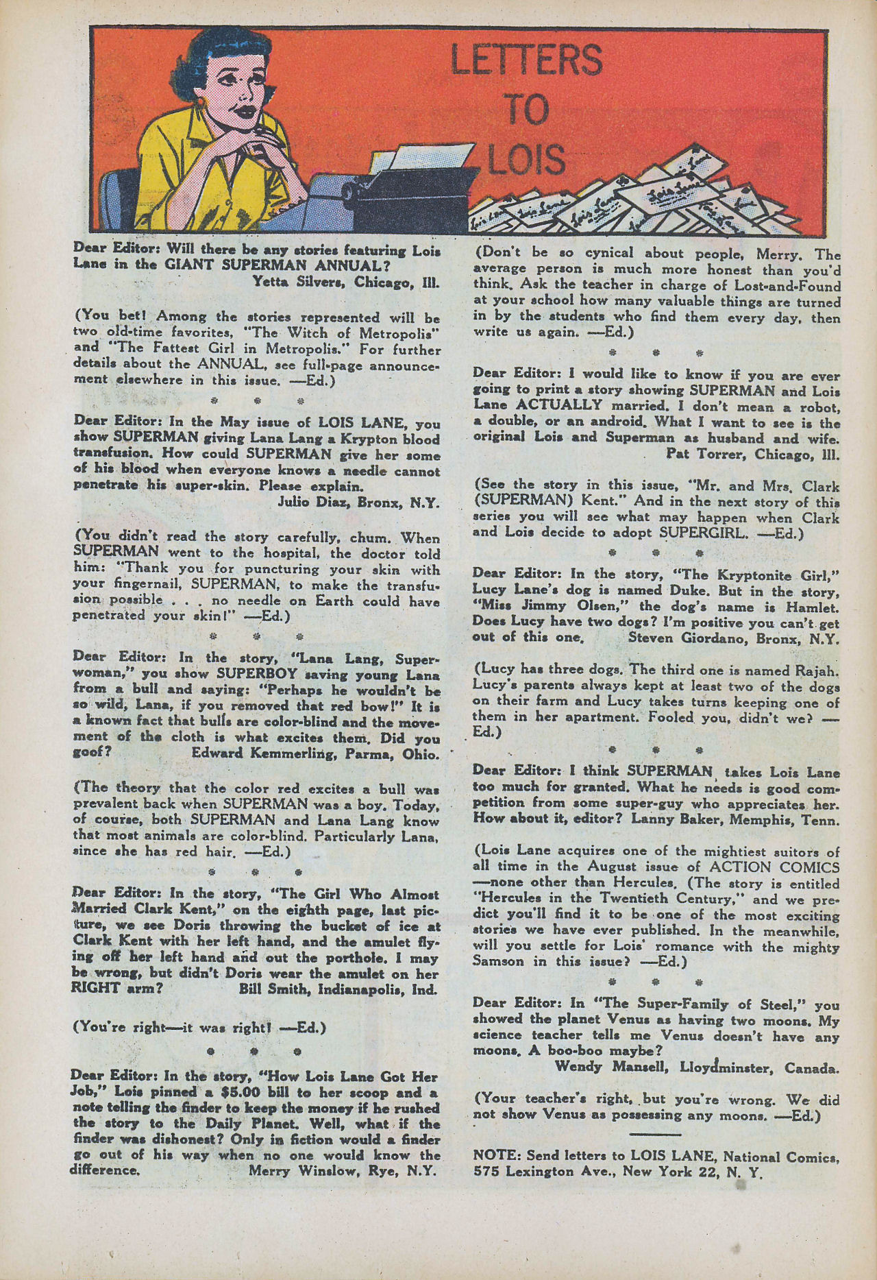 Read online Superman's Girl Friend, Lois Lane comic -  Issue #19 - 24