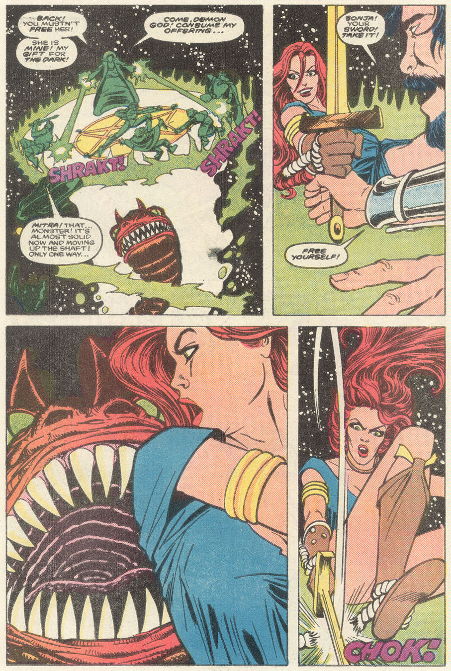 Read online Red Sonja (3rd Series) comic -  Issue #13 - 17