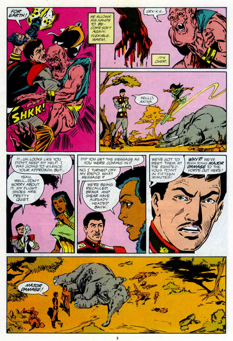 Read online Strikeforce: Morituri comic -  Issue #23 - 5