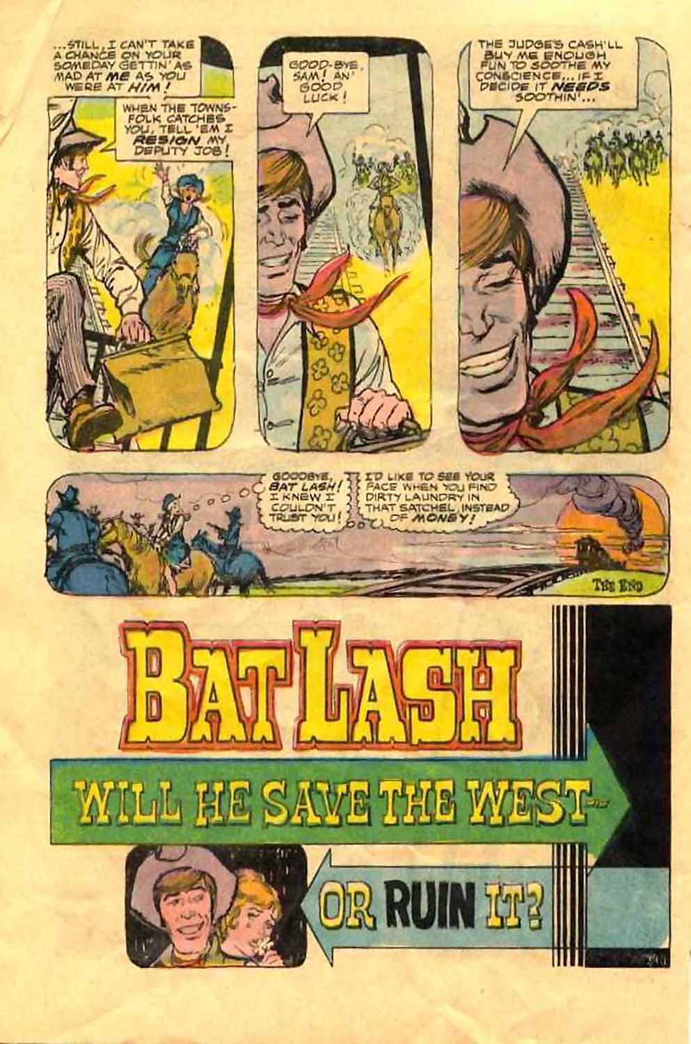 Read online Bat Lash (1968) comic -  Issue #3 - 32