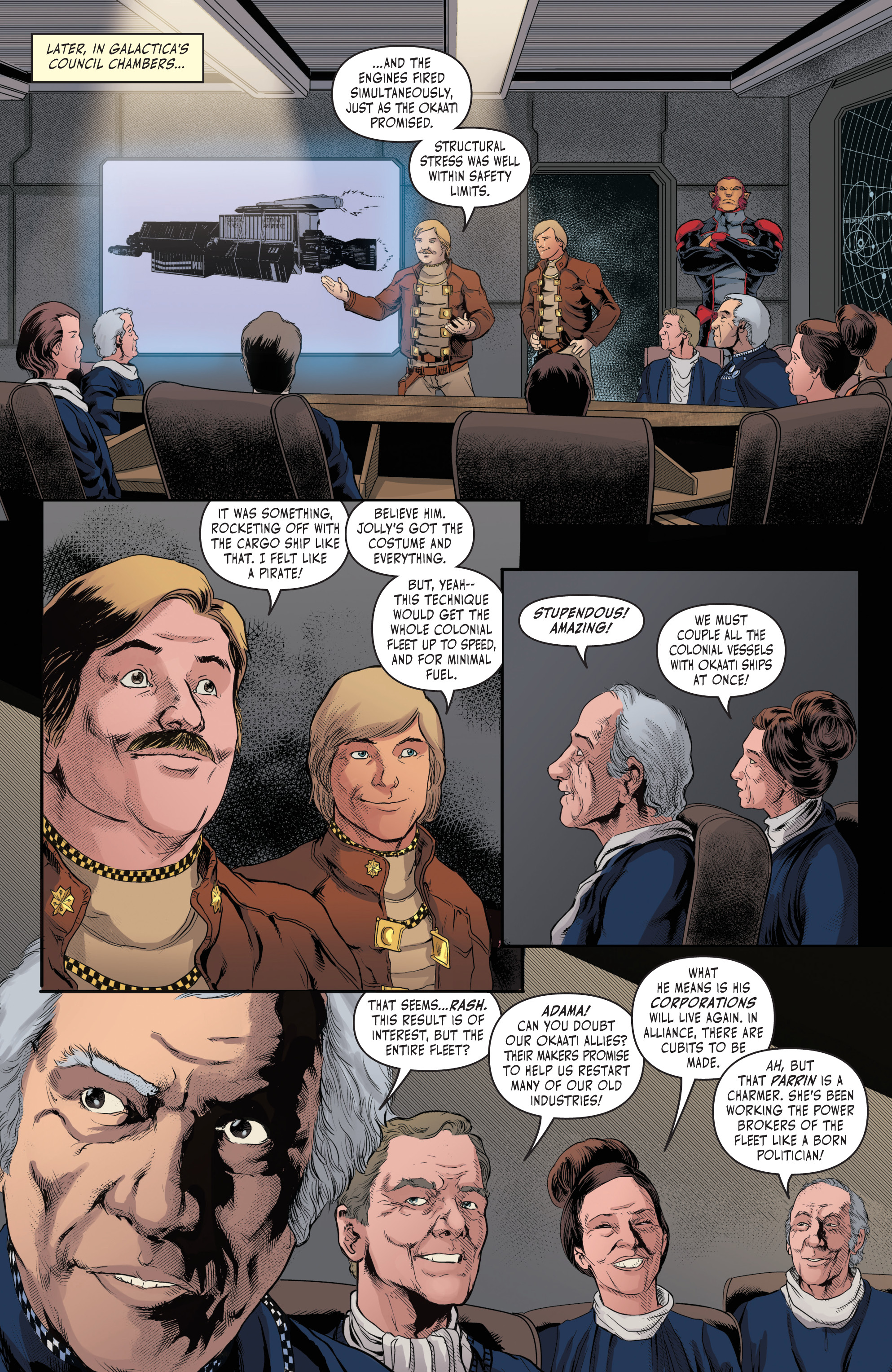 Read online Battlestar Galactica (Classic) comic -  Issue #3 - 6