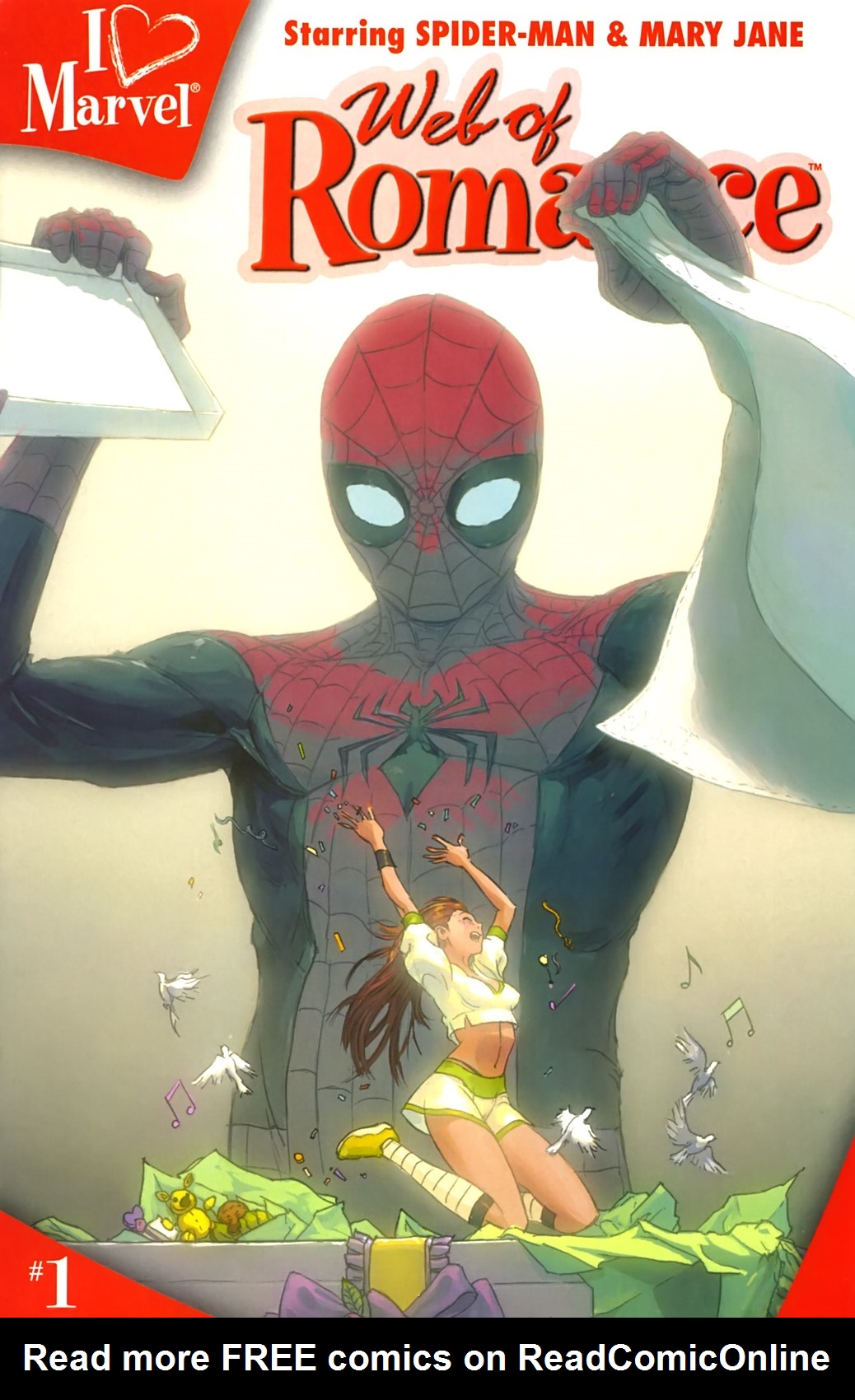 Read online I (heart) Marvel comic -  Issue # Web of Romance - 1