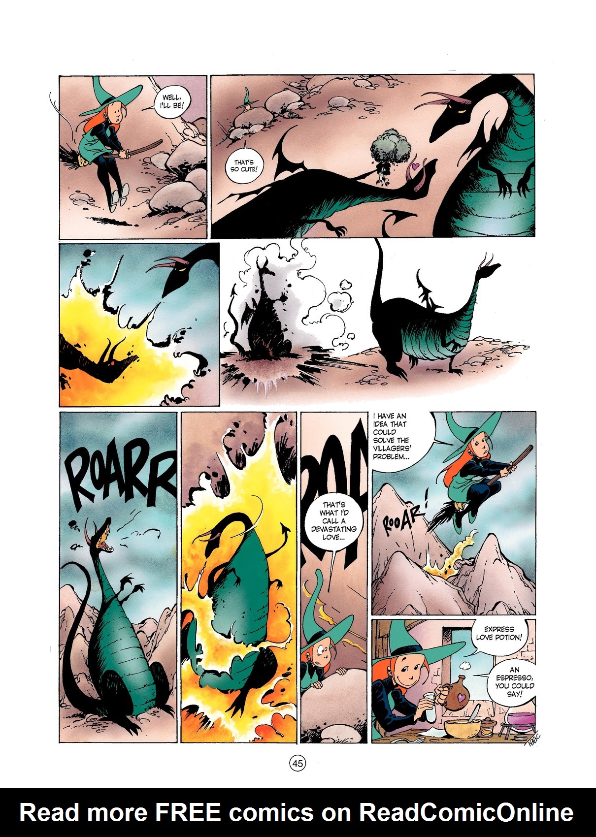 Read online Mélusine (1995) comic -  Issue #5 - 45