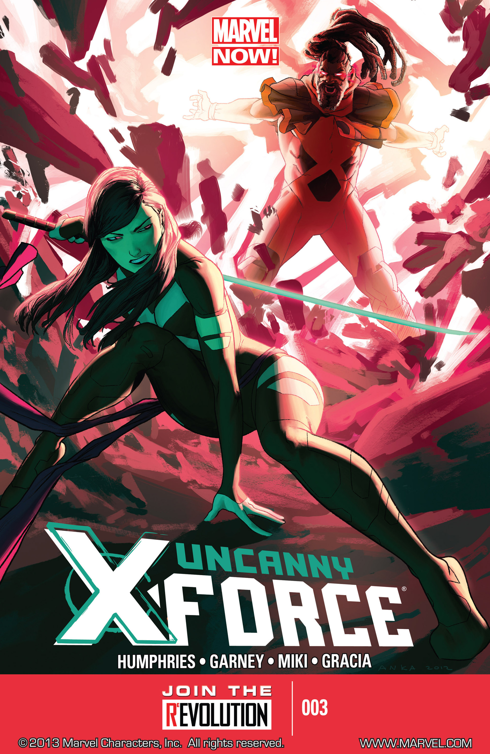 Read online Uncanny X-Force (2013) comic -  Issue #3 - 1