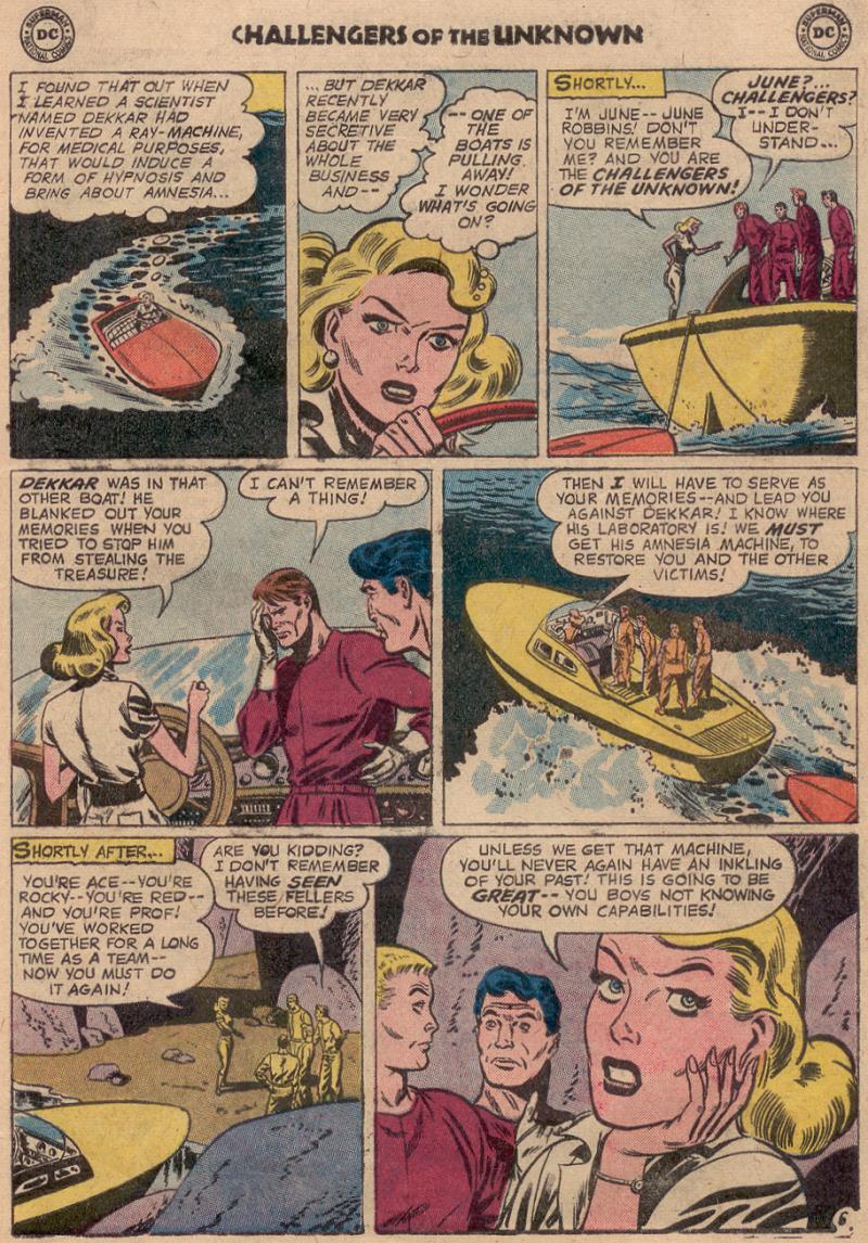 Challengers of the Unknown (1958) Issue #9 #9 - English 7