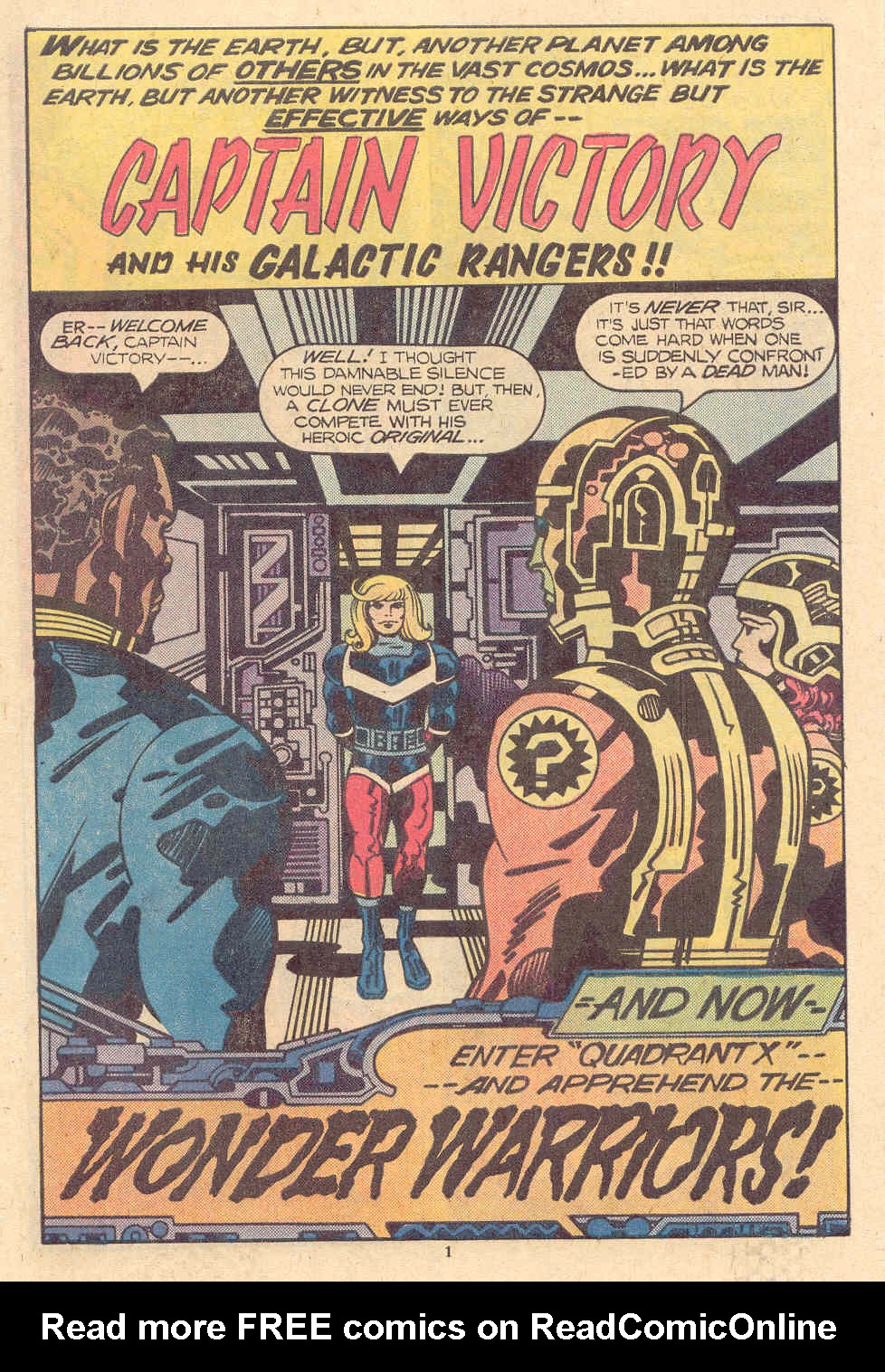 Read online Captain Victory and the Galactic Rangers (1981) comic -  Issue #7 - 3