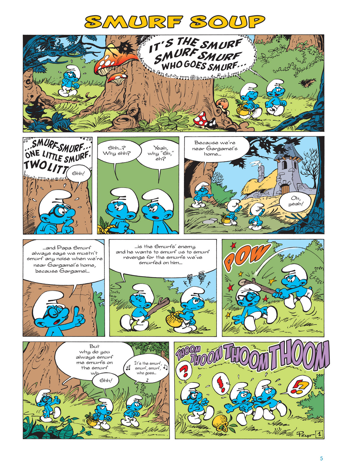 Read online The Smurfs comic -  Issue #13 - 5