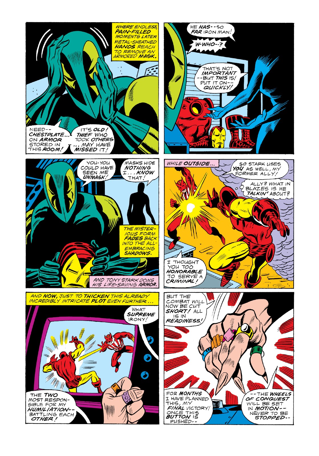 Marvel Masterworks: The Invincible Iron Man issue TPB 12 (Part 1) - Page 77