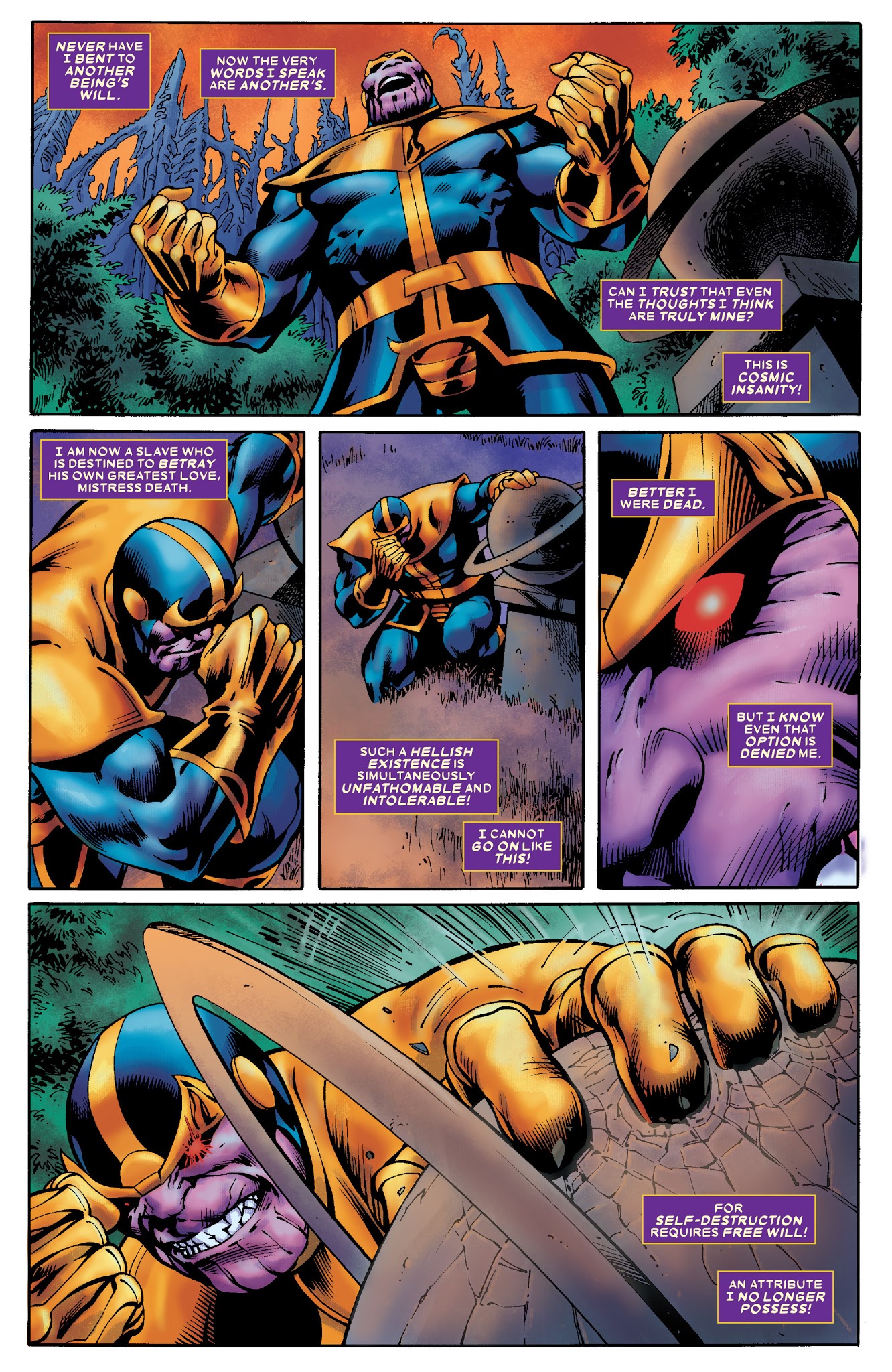Read online Thanos: The Infinity Siblings comic -  Issue # TPB - 96