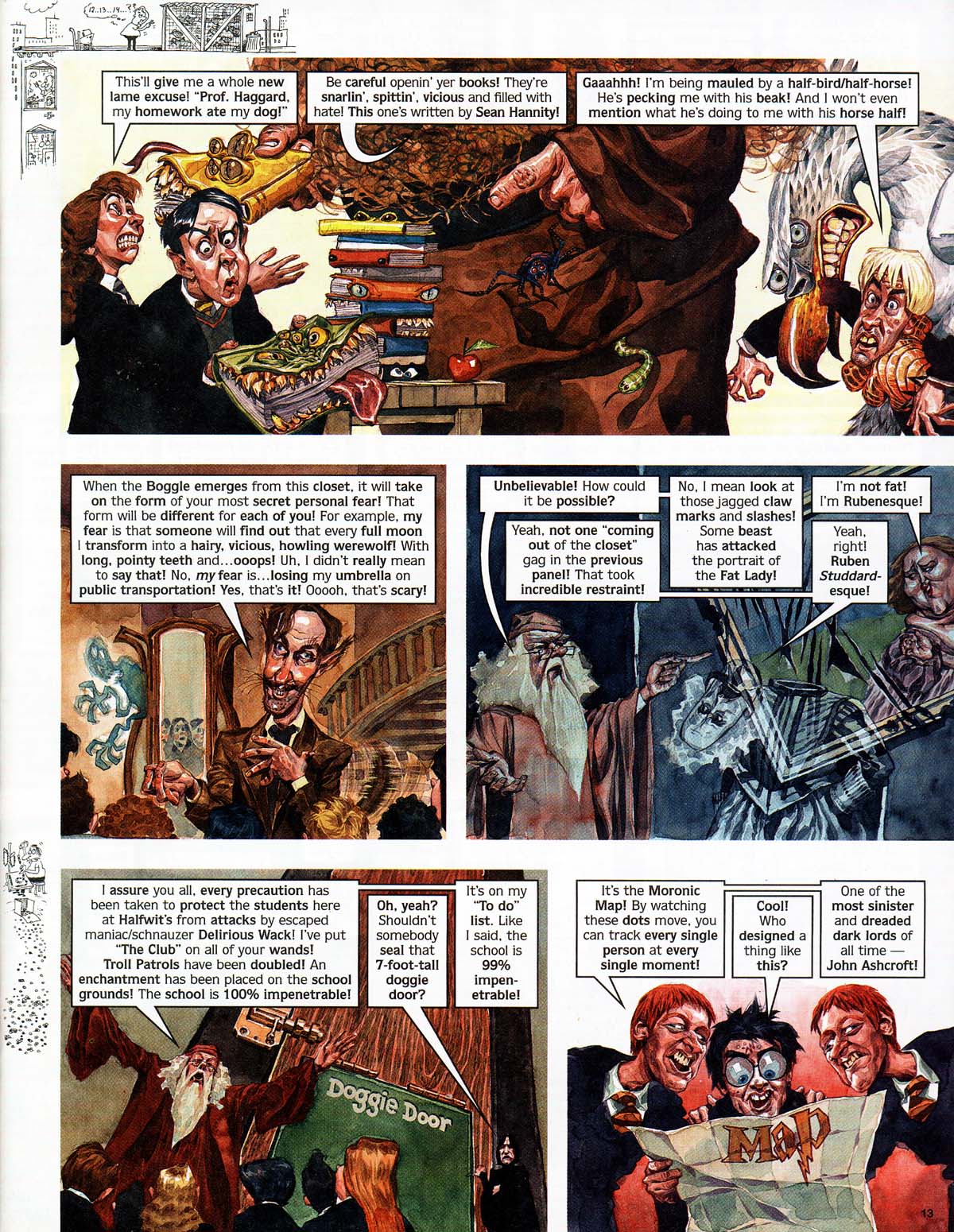 Read online MAD comic -  Issue #443 - 13