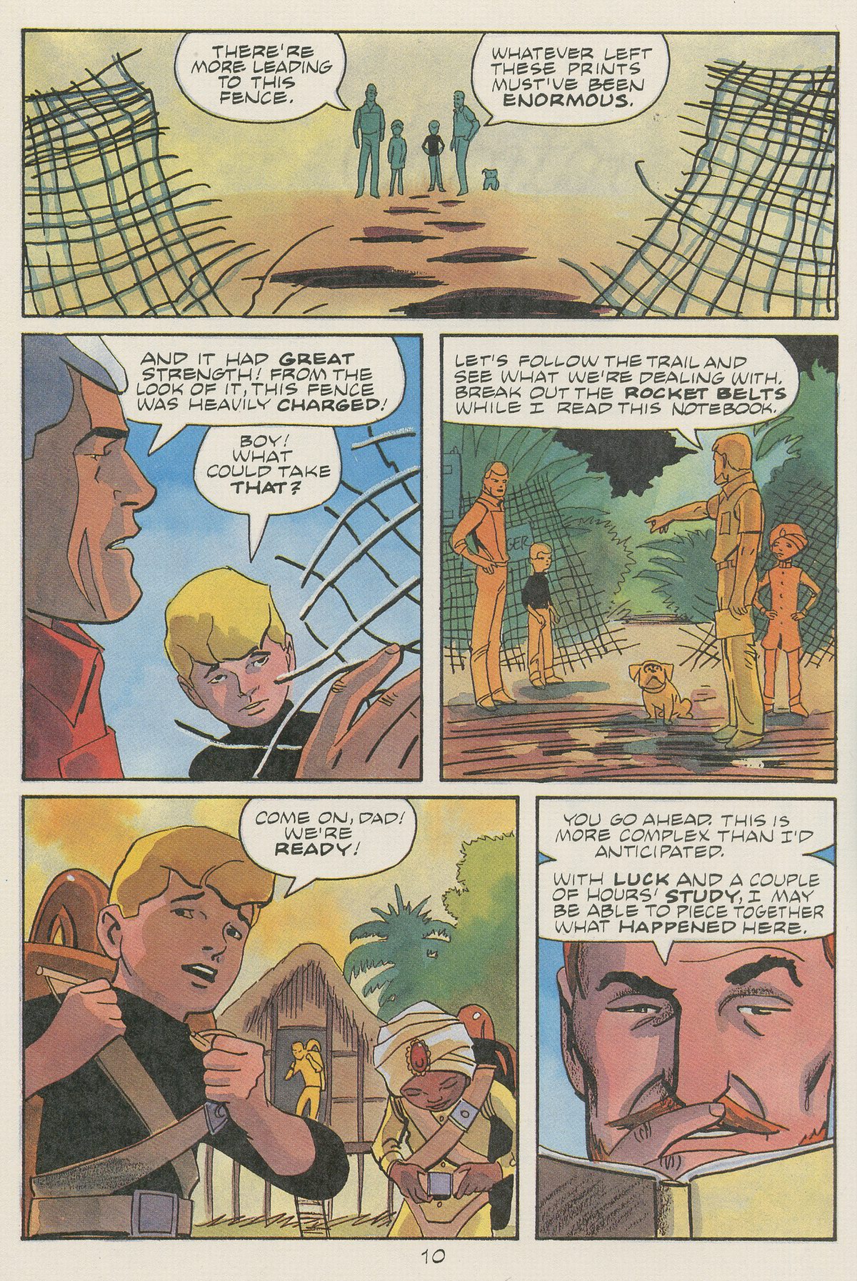 Read online Jonny Quest comic -  Issue #30 - 12
