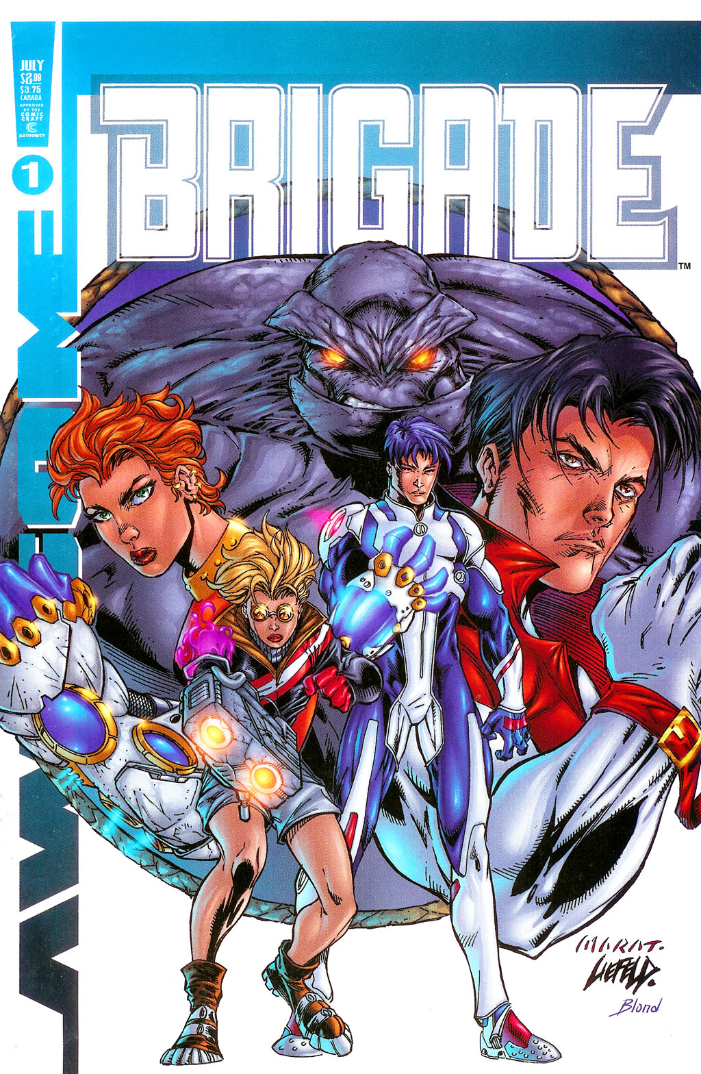 Read online Brigade (2000) comic -  Issue # Full - 1