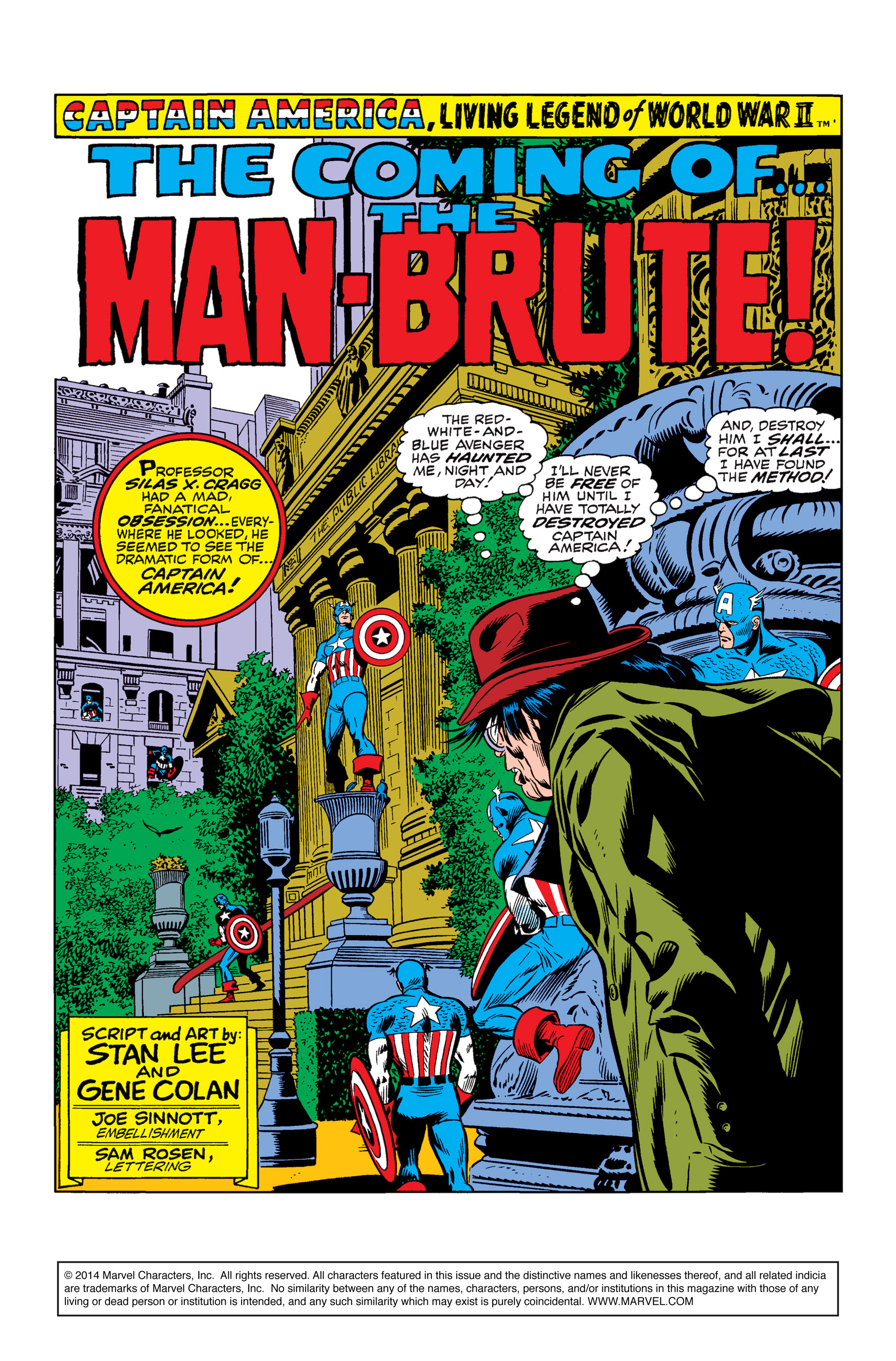 Read online Marvel Masterworks: Captain America comic -  Issue # TPB 4 (Part 2) - 54